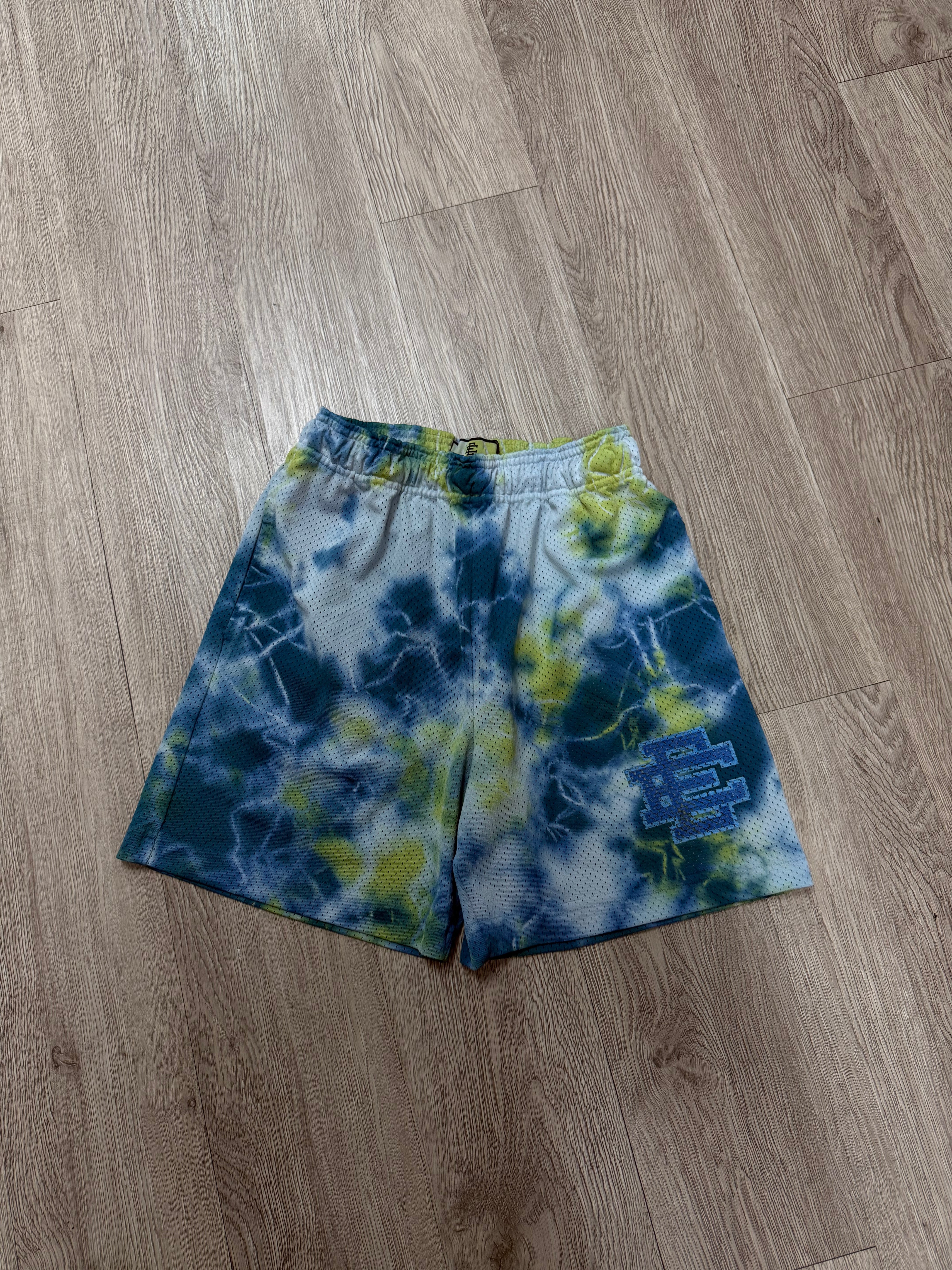 Eric Emanuel Blue Tye Dye Shorts