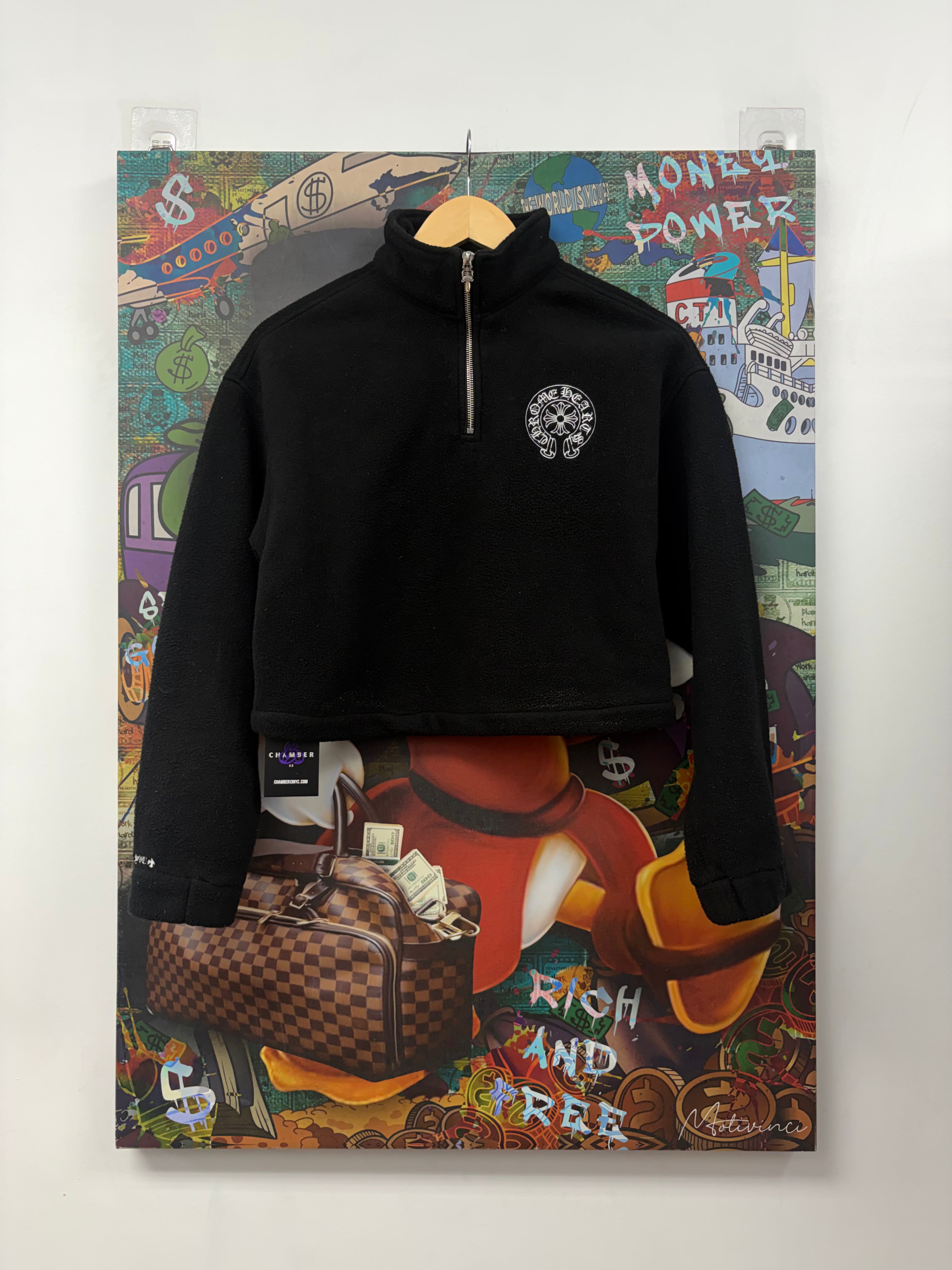 Chrome Hearts Black Fleece (Women’s) Quarter Zip
