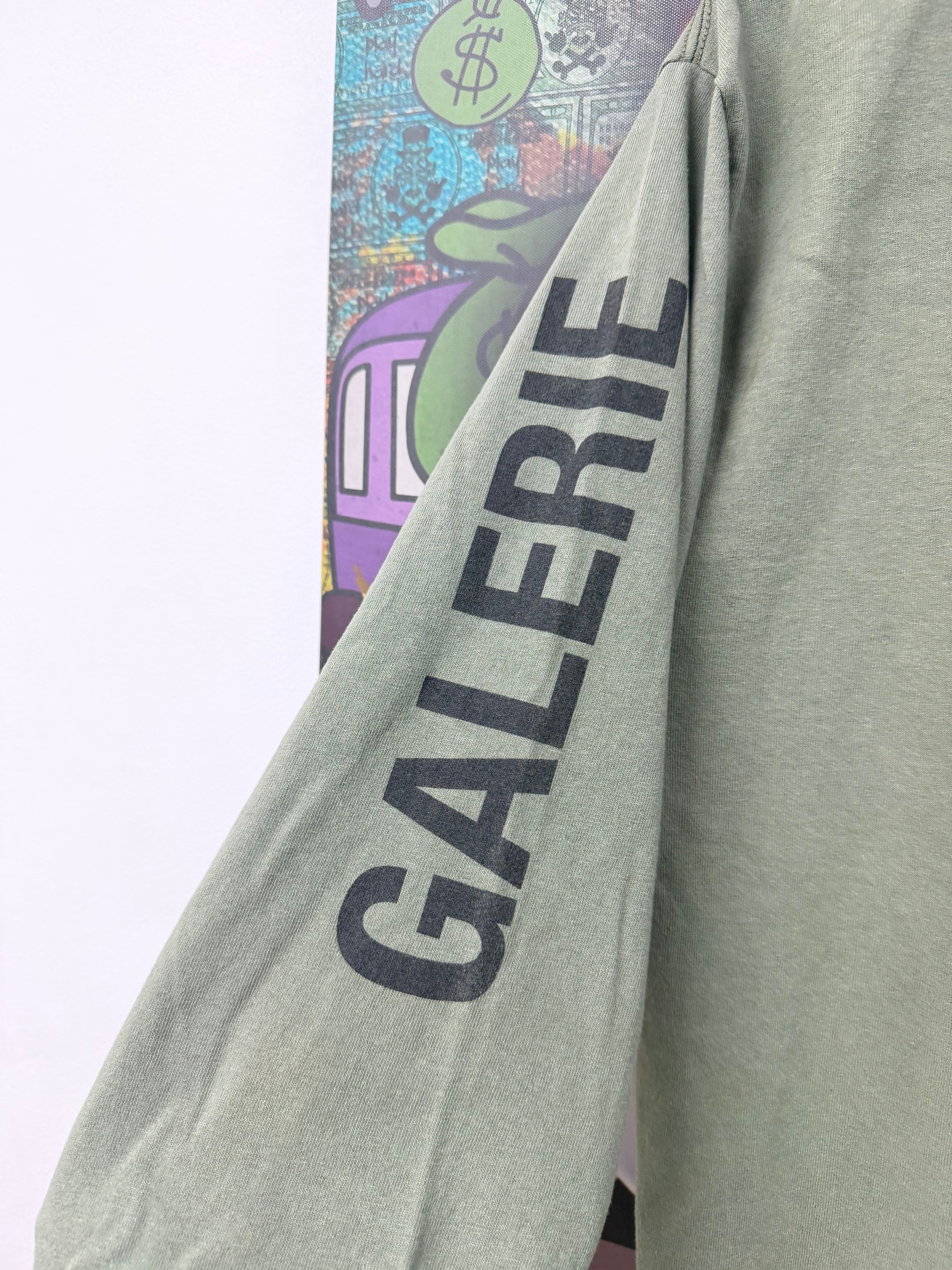 Gallery Dept Olive Black Souvenir Long Sleeve