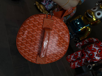 Goyard Barrel 40 Sports Bag Orange New