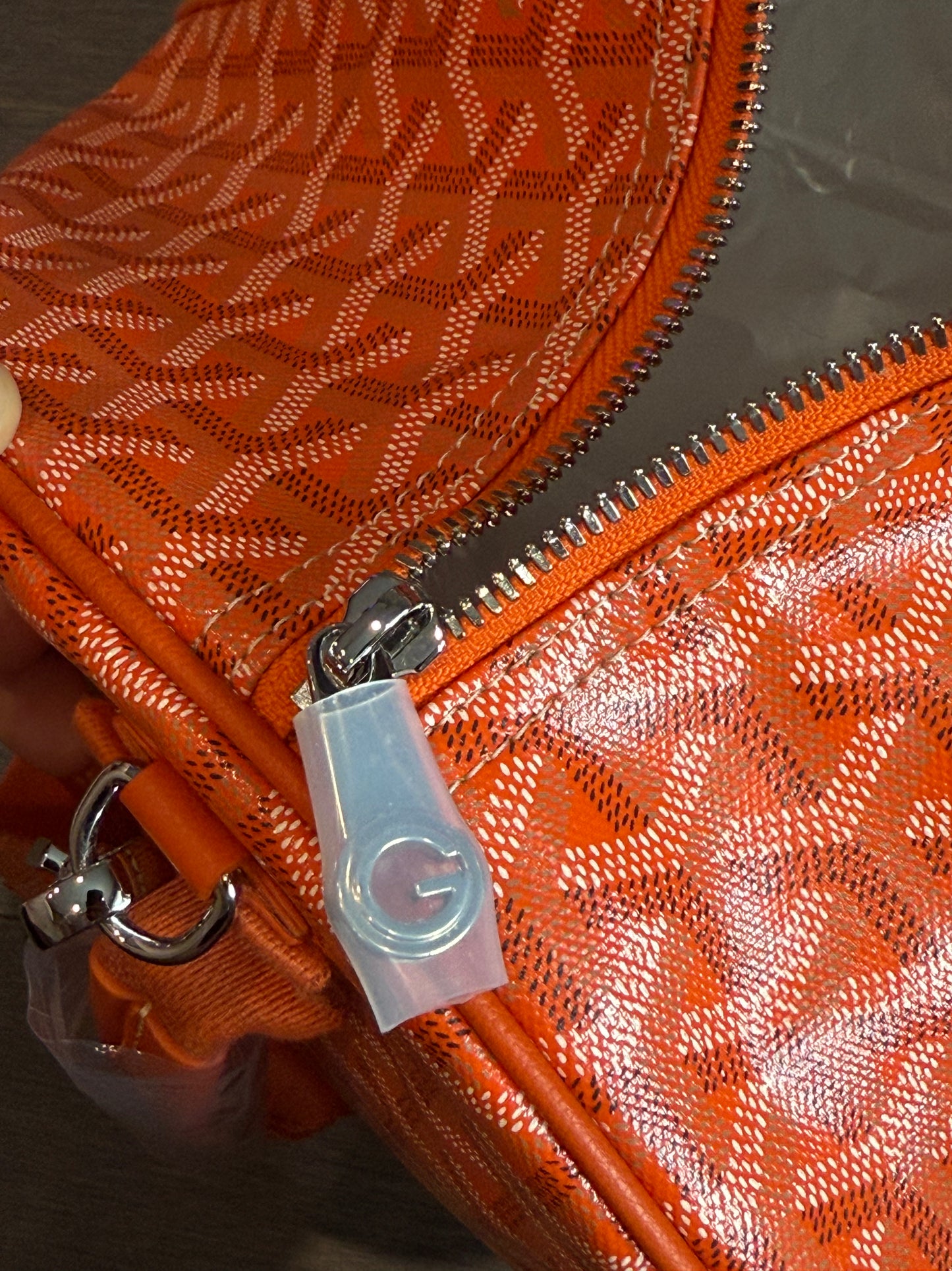 Goyard Barrel 40 Sports Bag Orange New