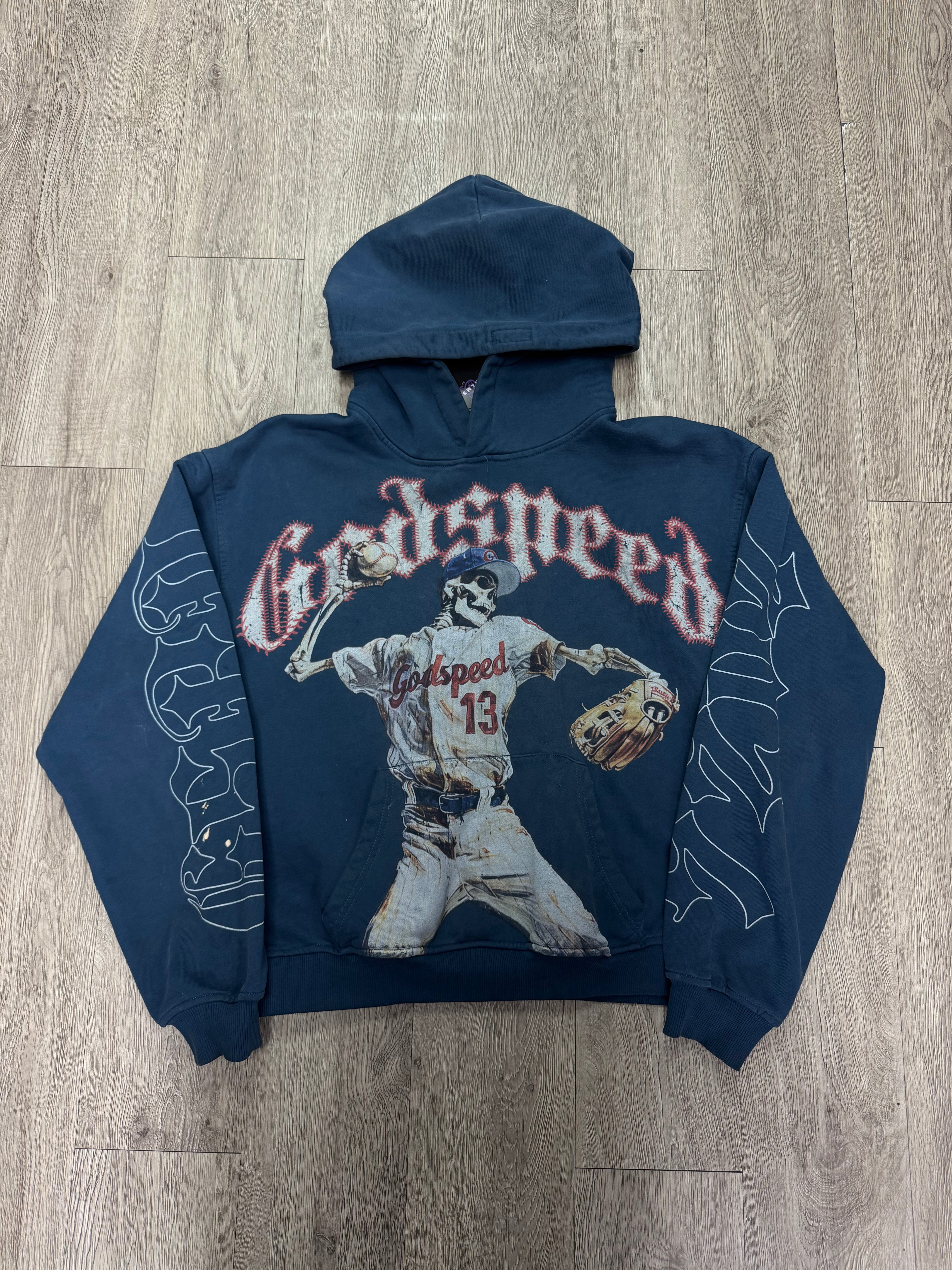 Godspeed Strike One Blue Hoodie