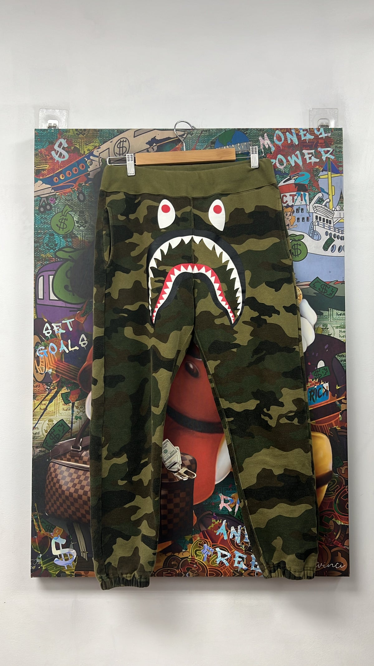BAPE Camo Shark Sweats