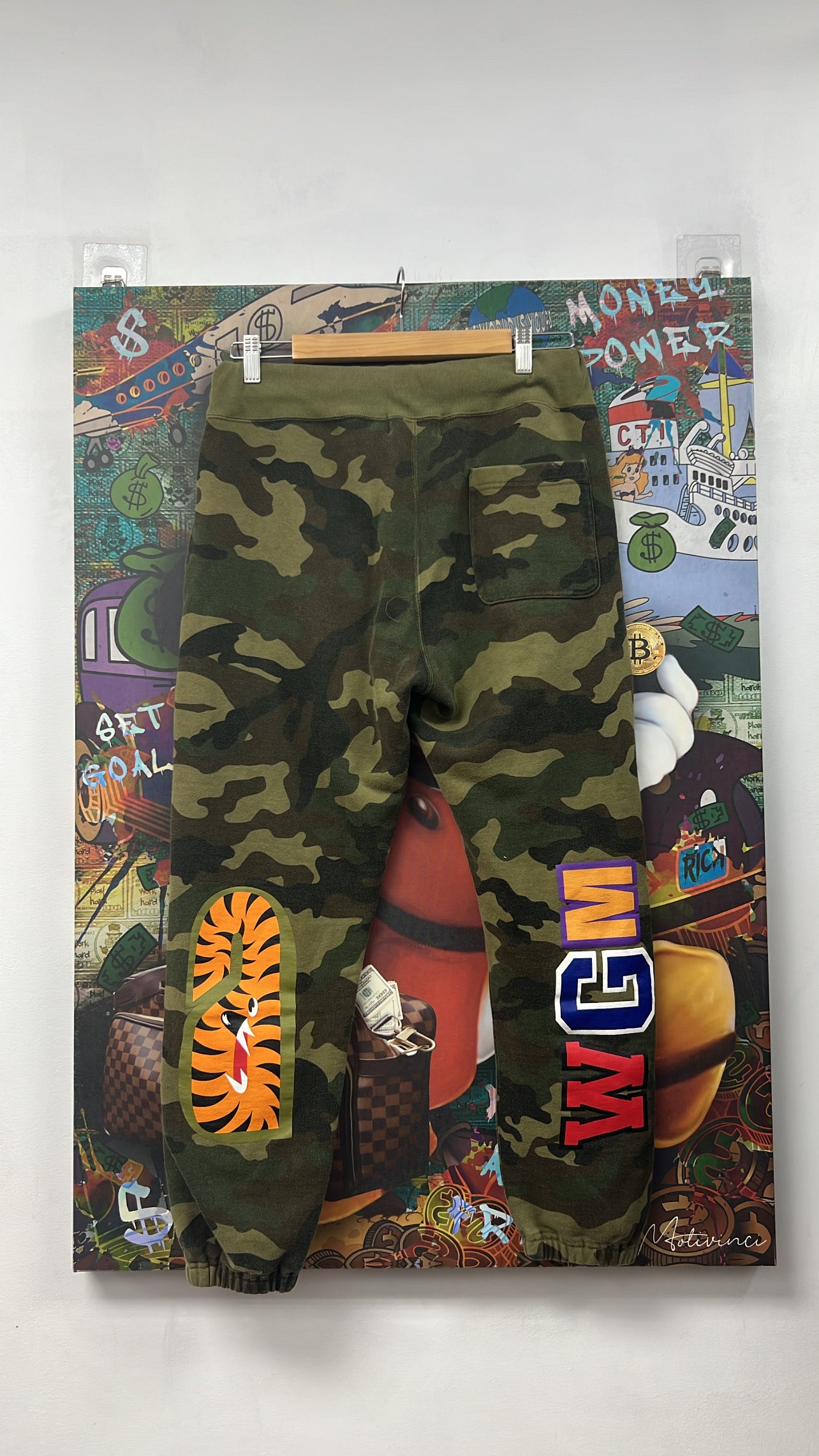 BAPE Camo Shark Sweats