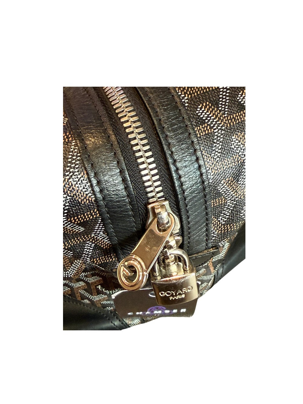 Goyard Duffle Black Bag