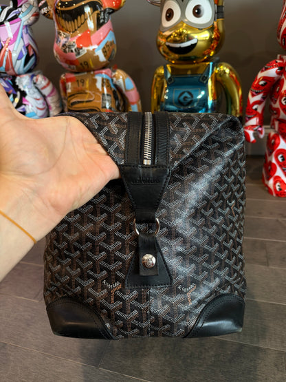 Goyard Duffle Bag Black Used 45