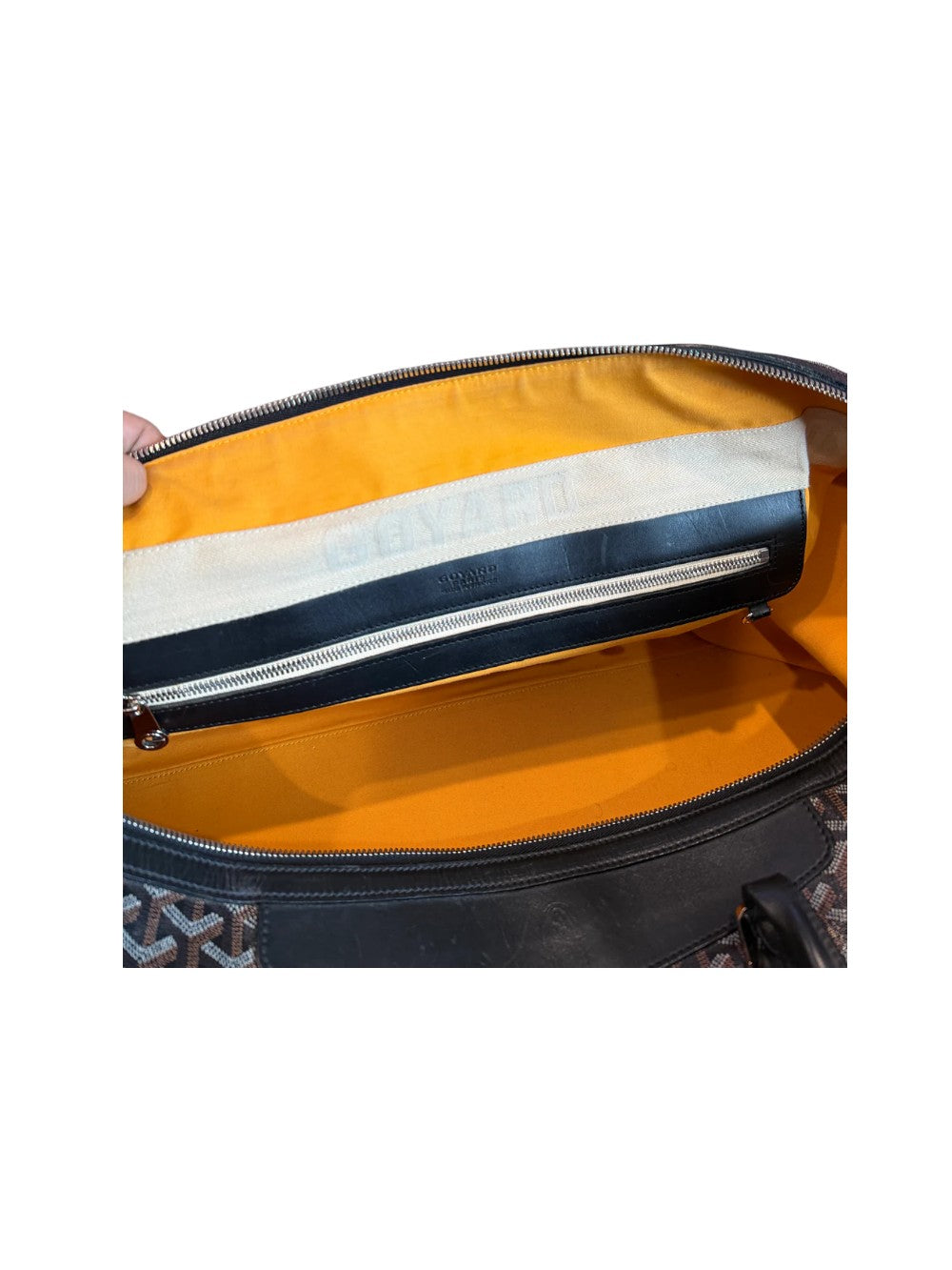 Goyard Duffle Black Bag