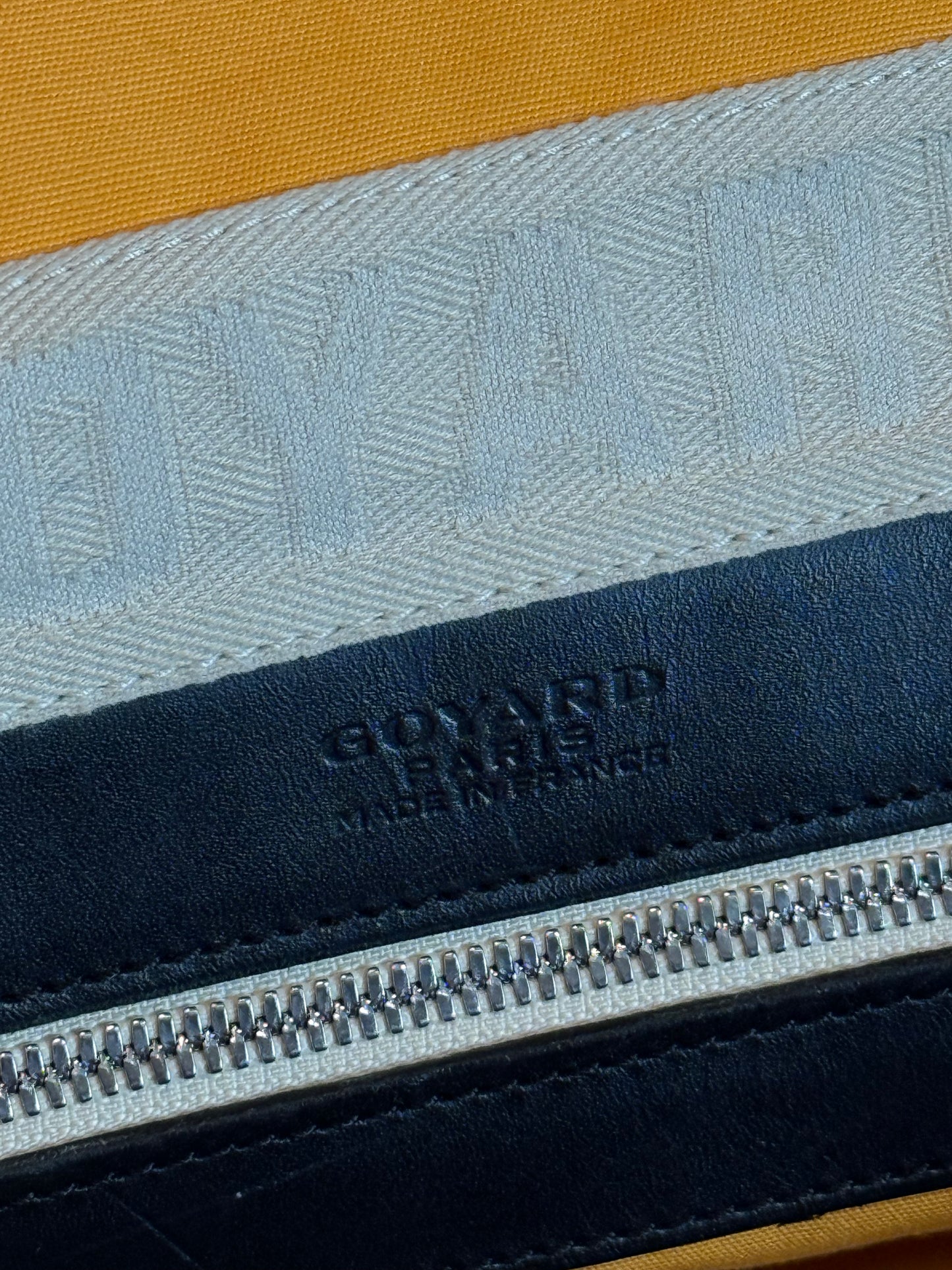 Goyard Duffle Bag Black Used 45