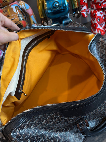 Goyard Duffle Bag Black Used 45