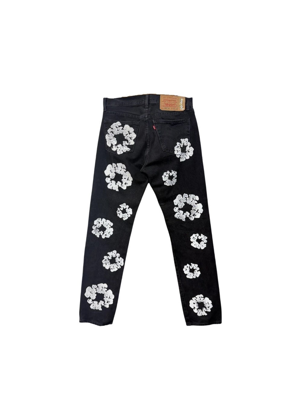 Denim Tears Wreath Black Wash Jeans
