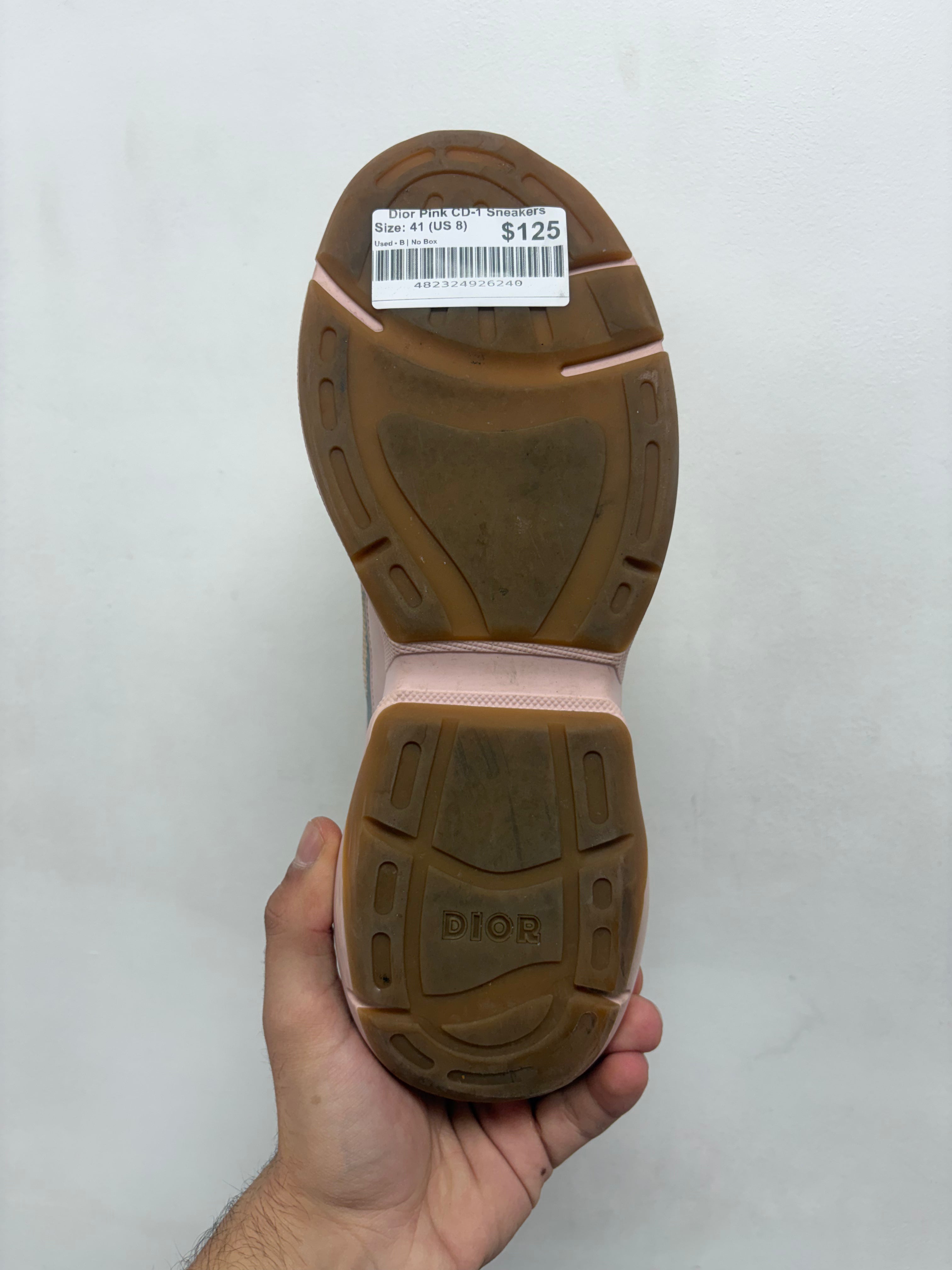 Dior Pink CD-1 Sneakers