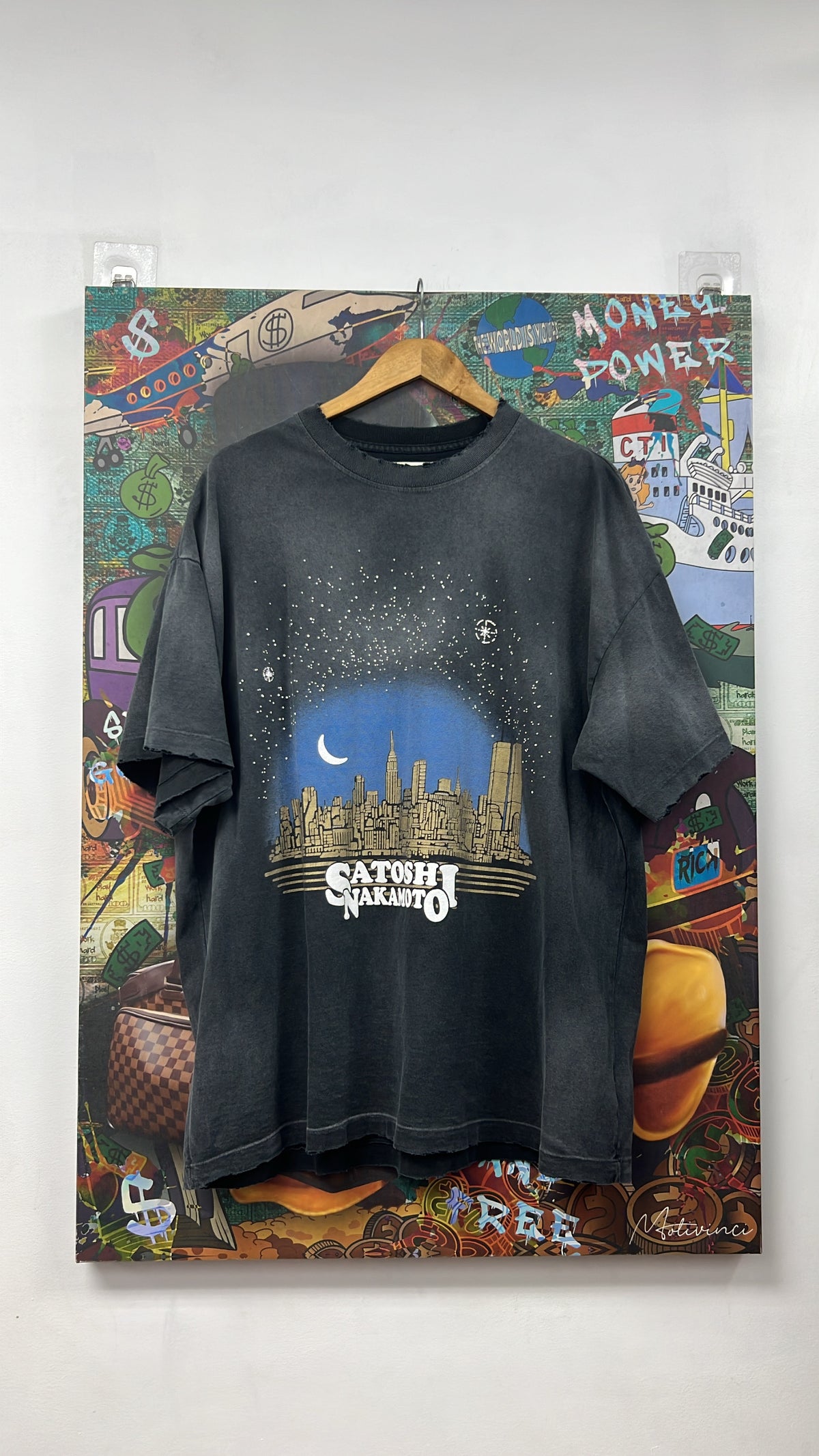 Satoshi Nakamoto Tourist Tee