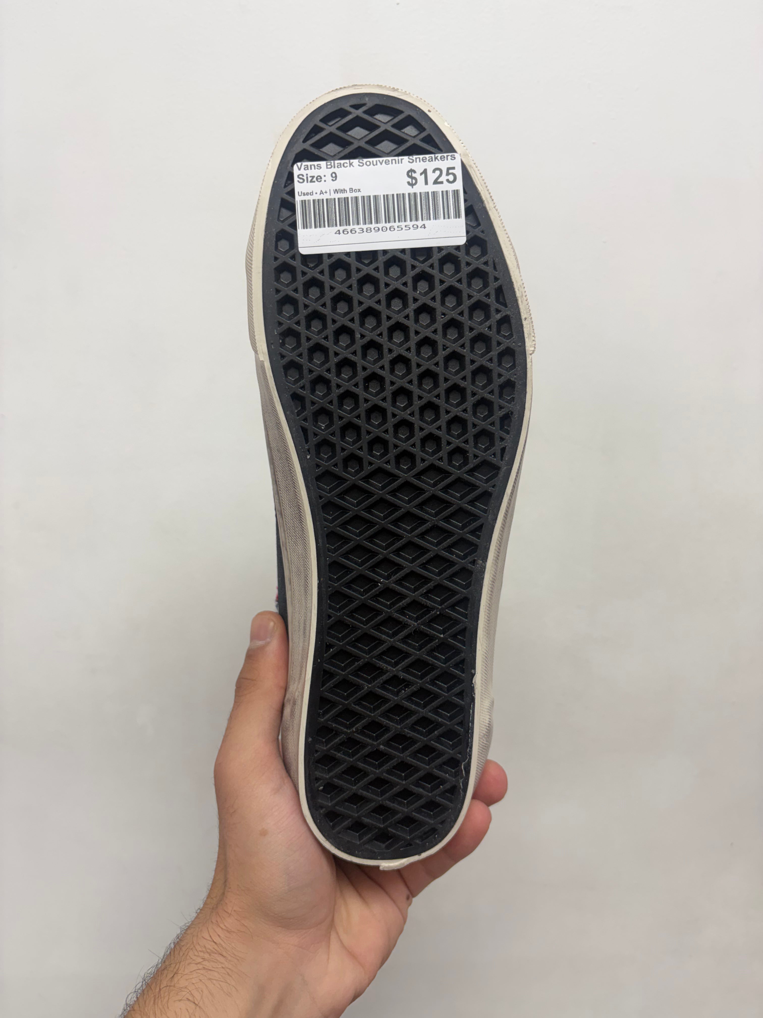 Vans Black Souvenir Sneakers