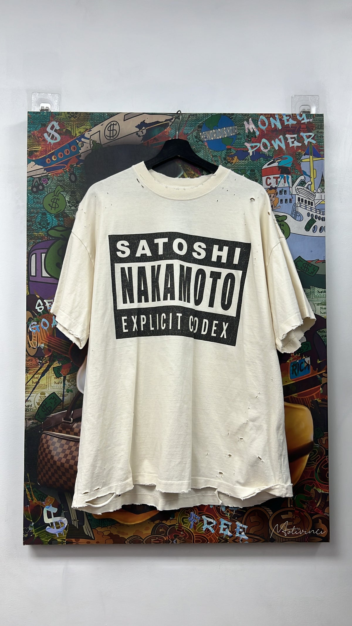 Satoshi Nakamoto Explicit Codex Tee
