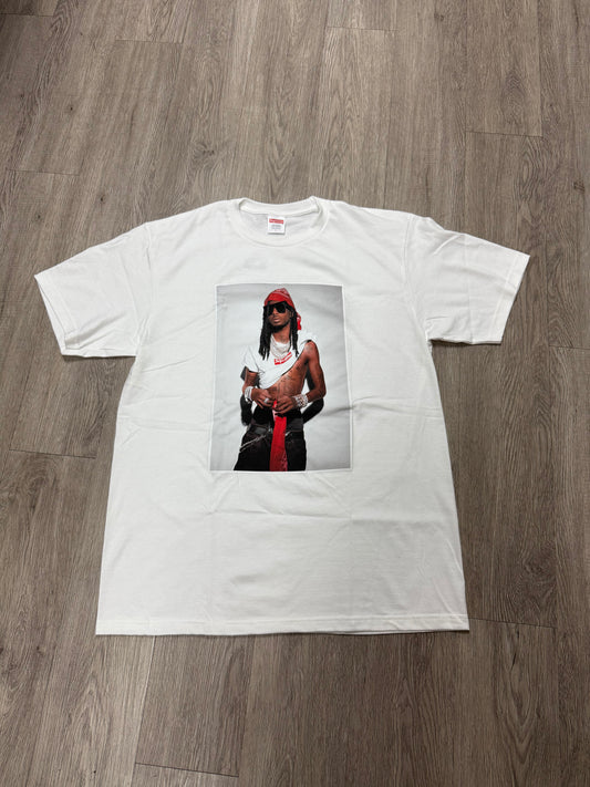 Supreme White Playboi Carti Photo Tee