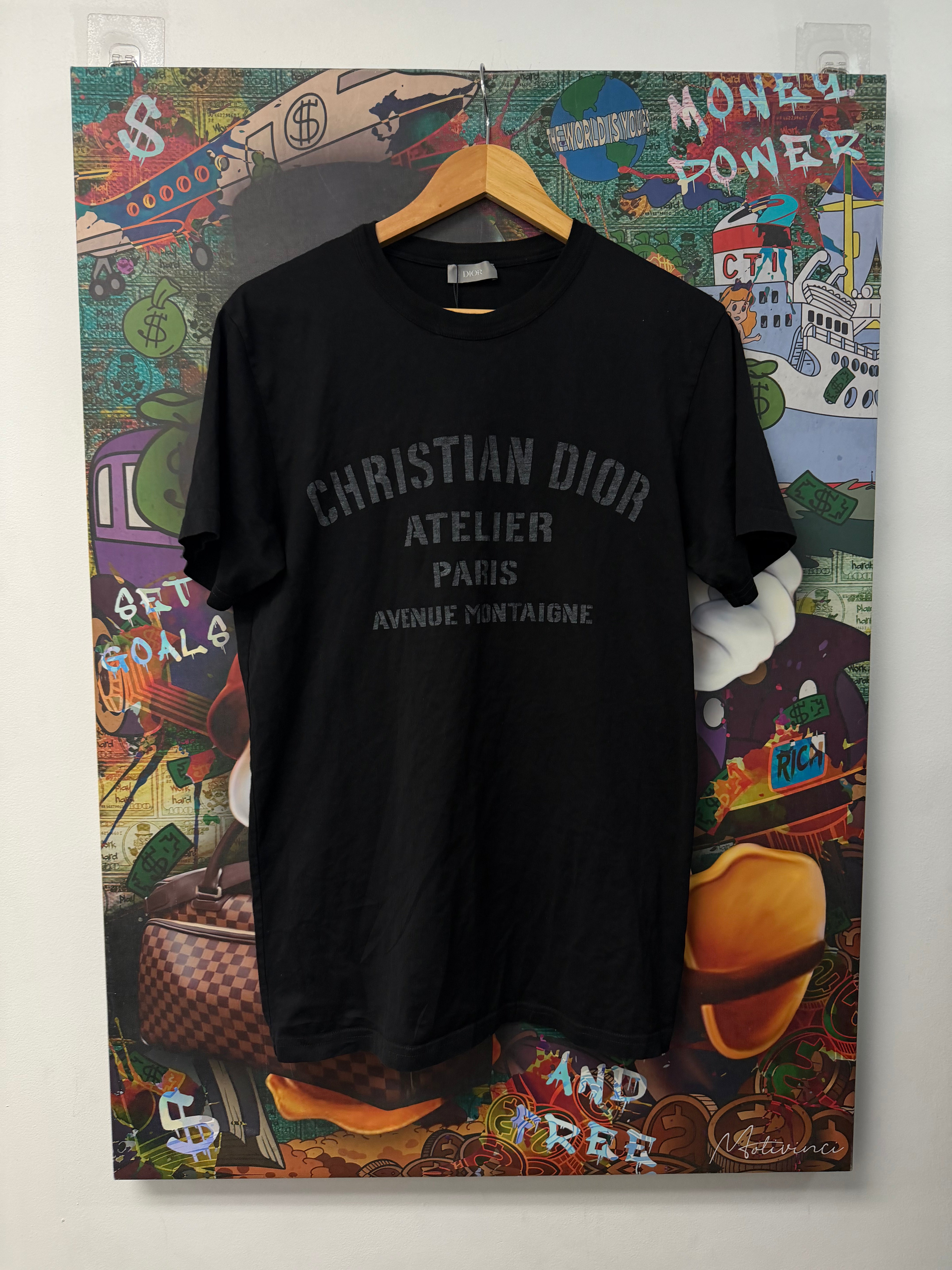 Dior Black Atelier Tee