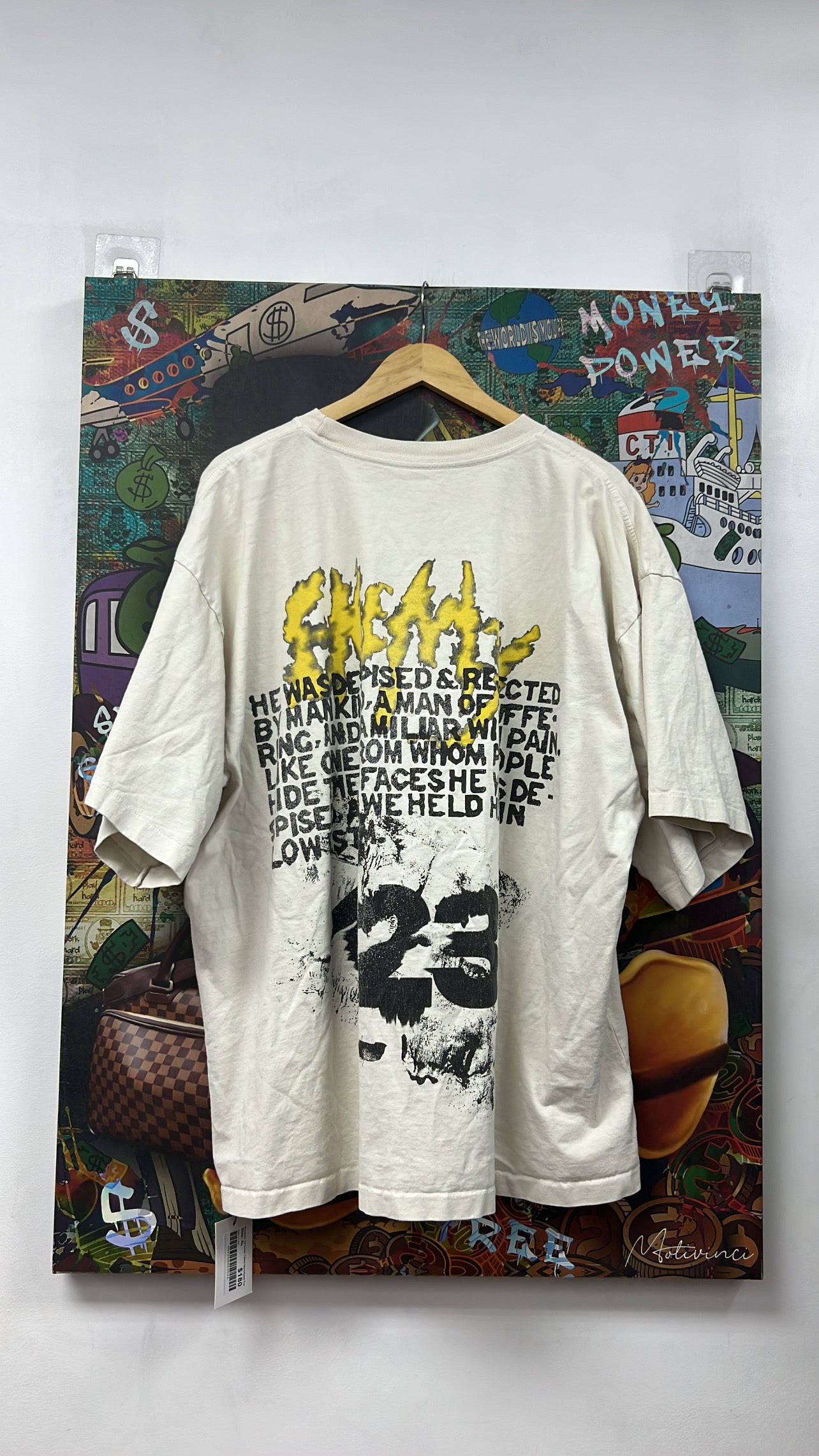 Rivington 123 Cream Yellow Apocalypse Tee
