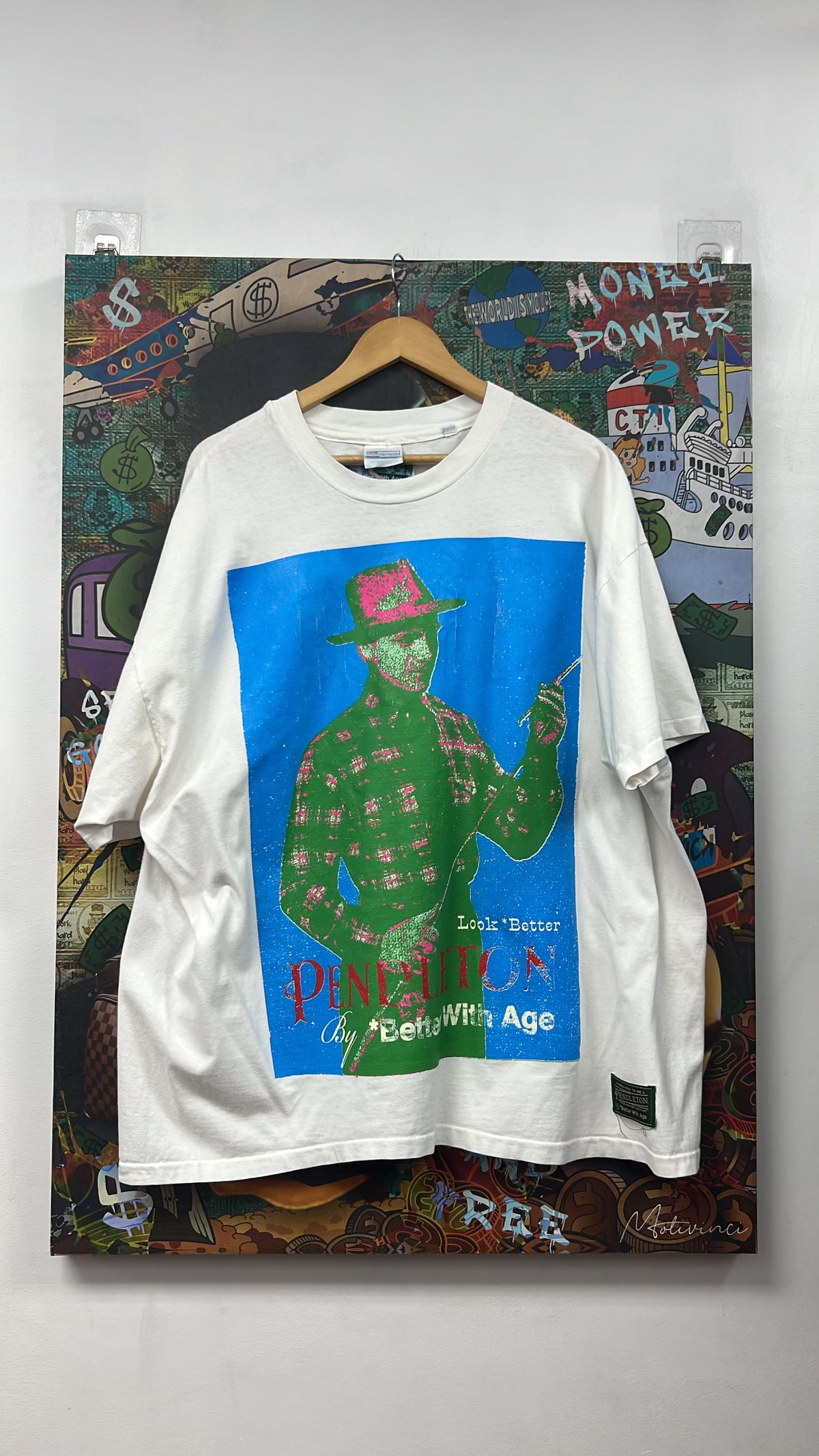 Better With Age White Pendleton Tee