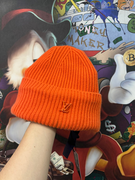 Louis Vuitton Beanie Orange Beanie