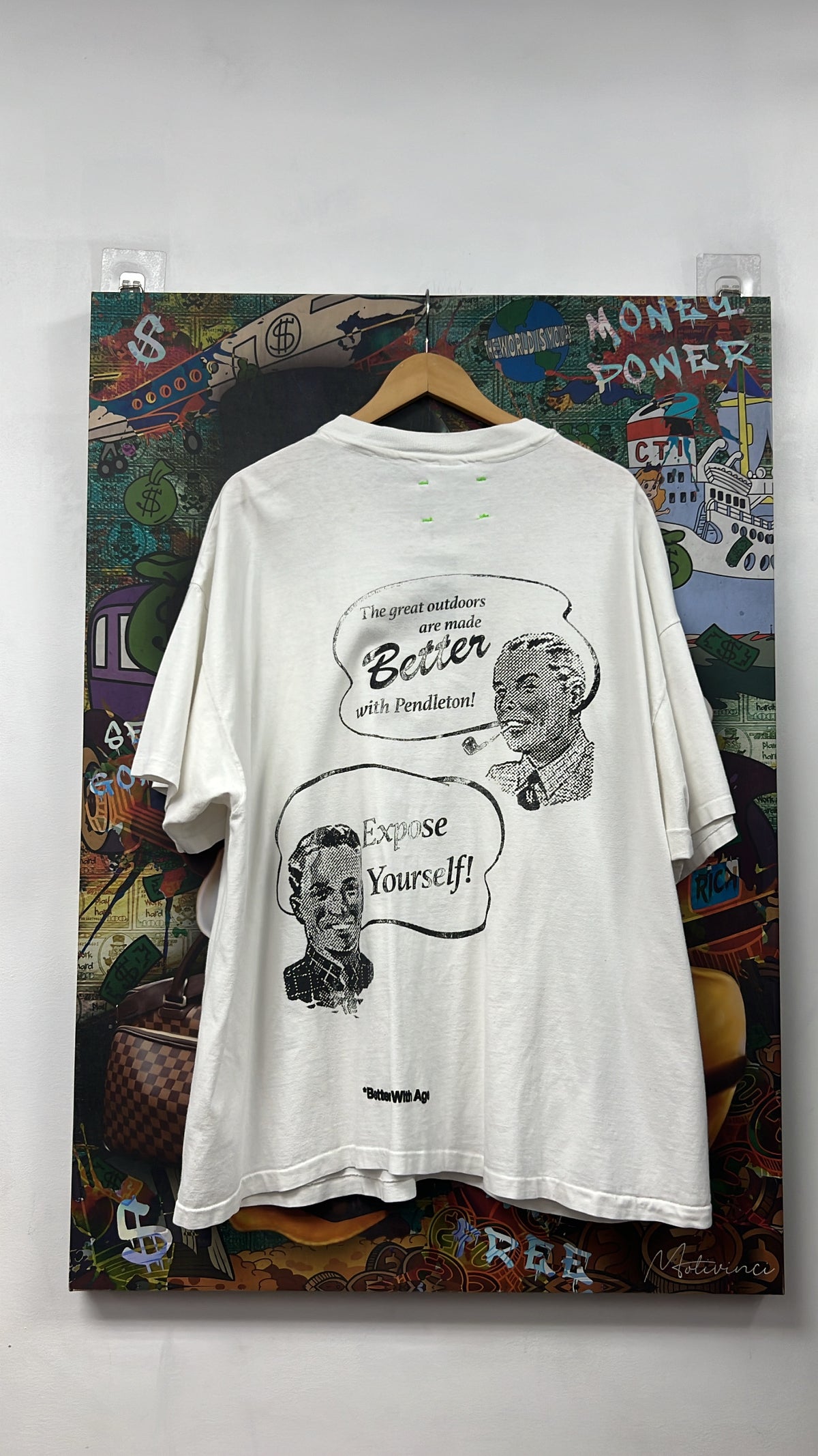 Better With Age White Pendleton Tee