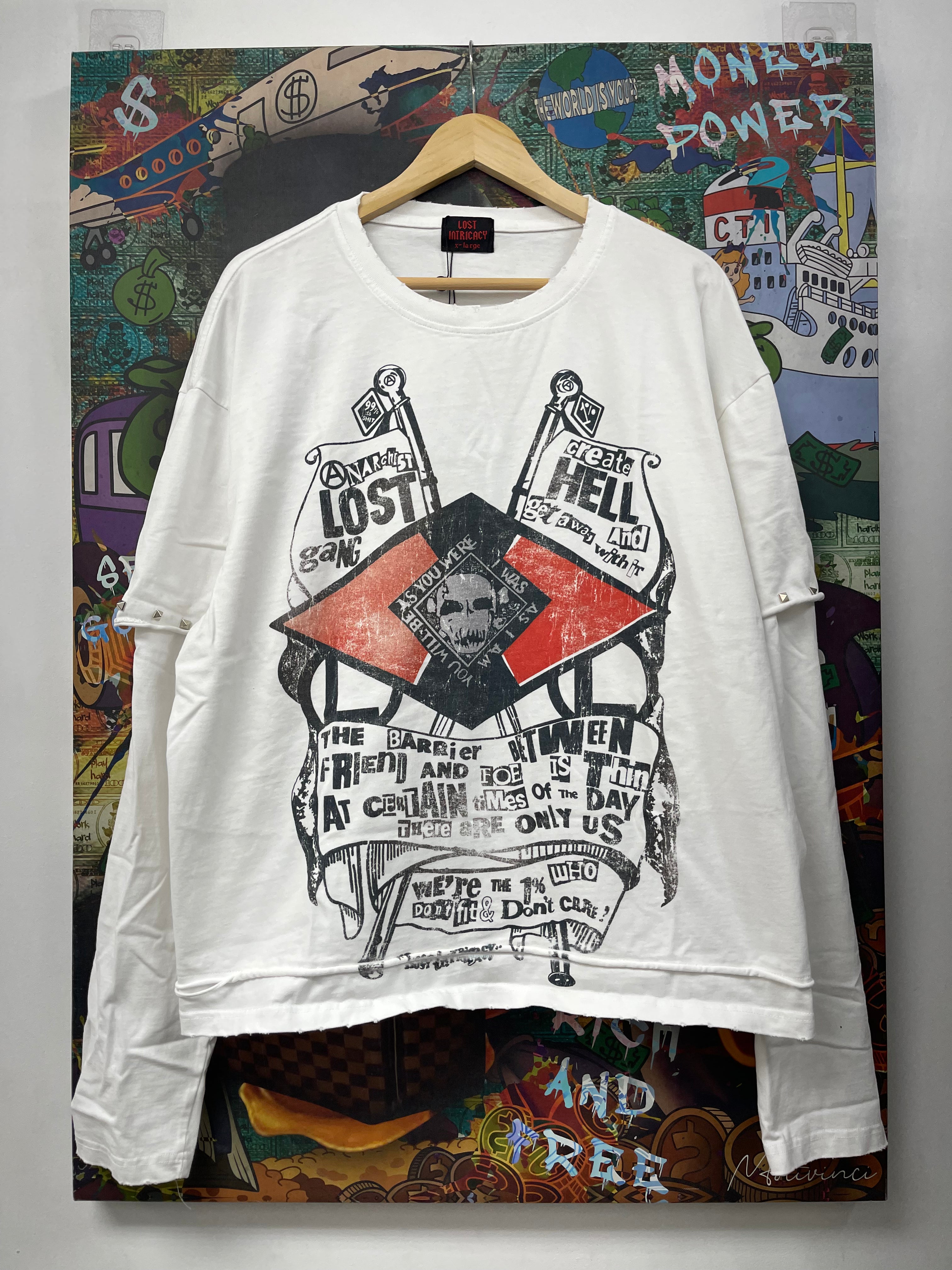Lost Intricacy White Westwood Long Sleeve