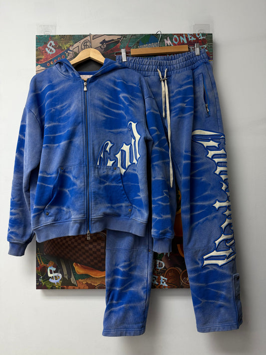 Godspeed Blue Tie Dye Sweatsuit