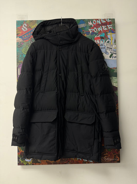 Moose Knuckles Black Puffer Jacket Jacket