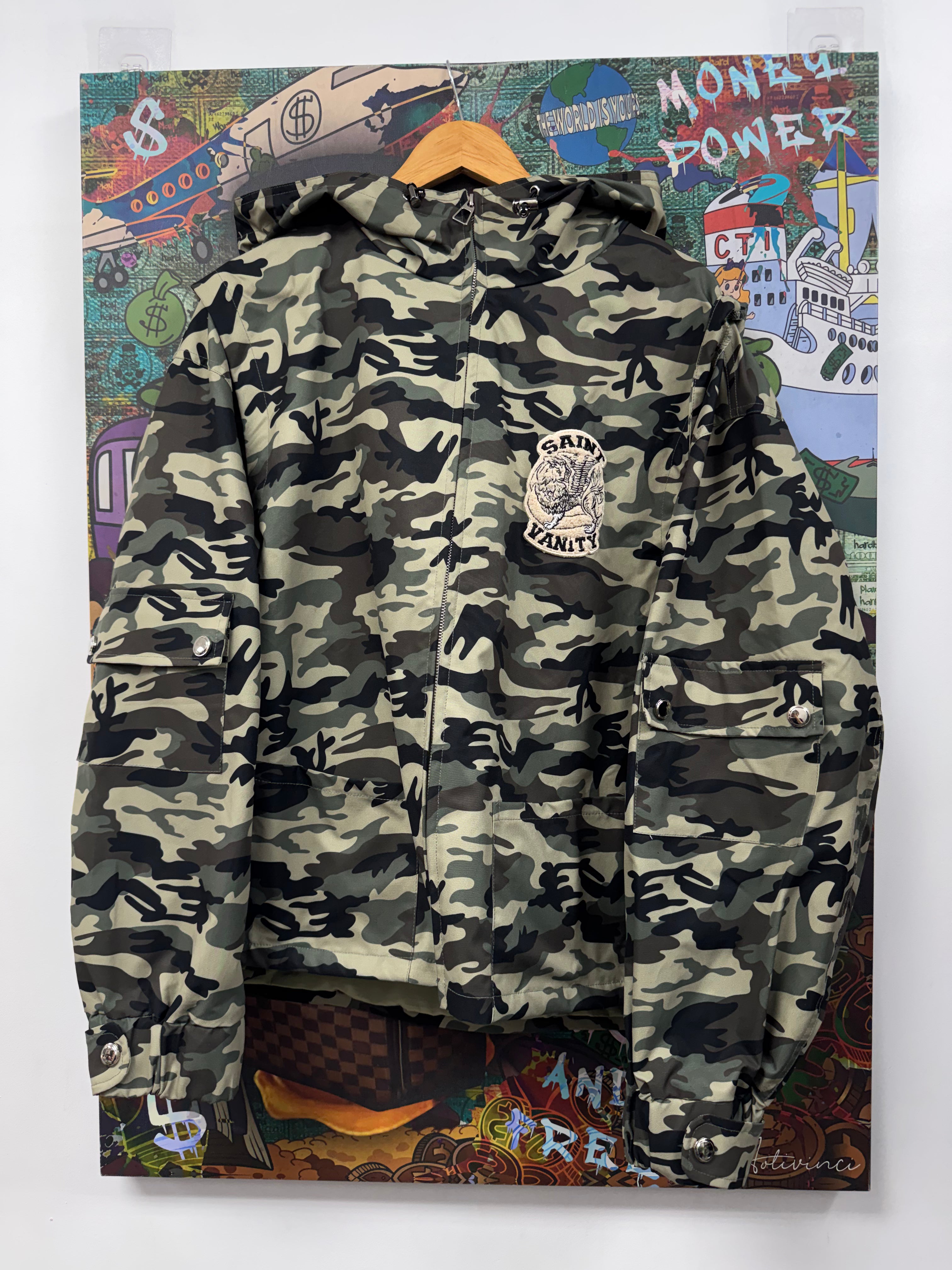 Saint Vanity Camo Green Jacket