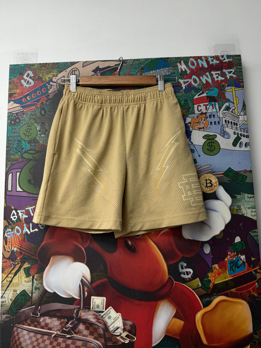 Eric Emanuel Tan Bolt Shorts
