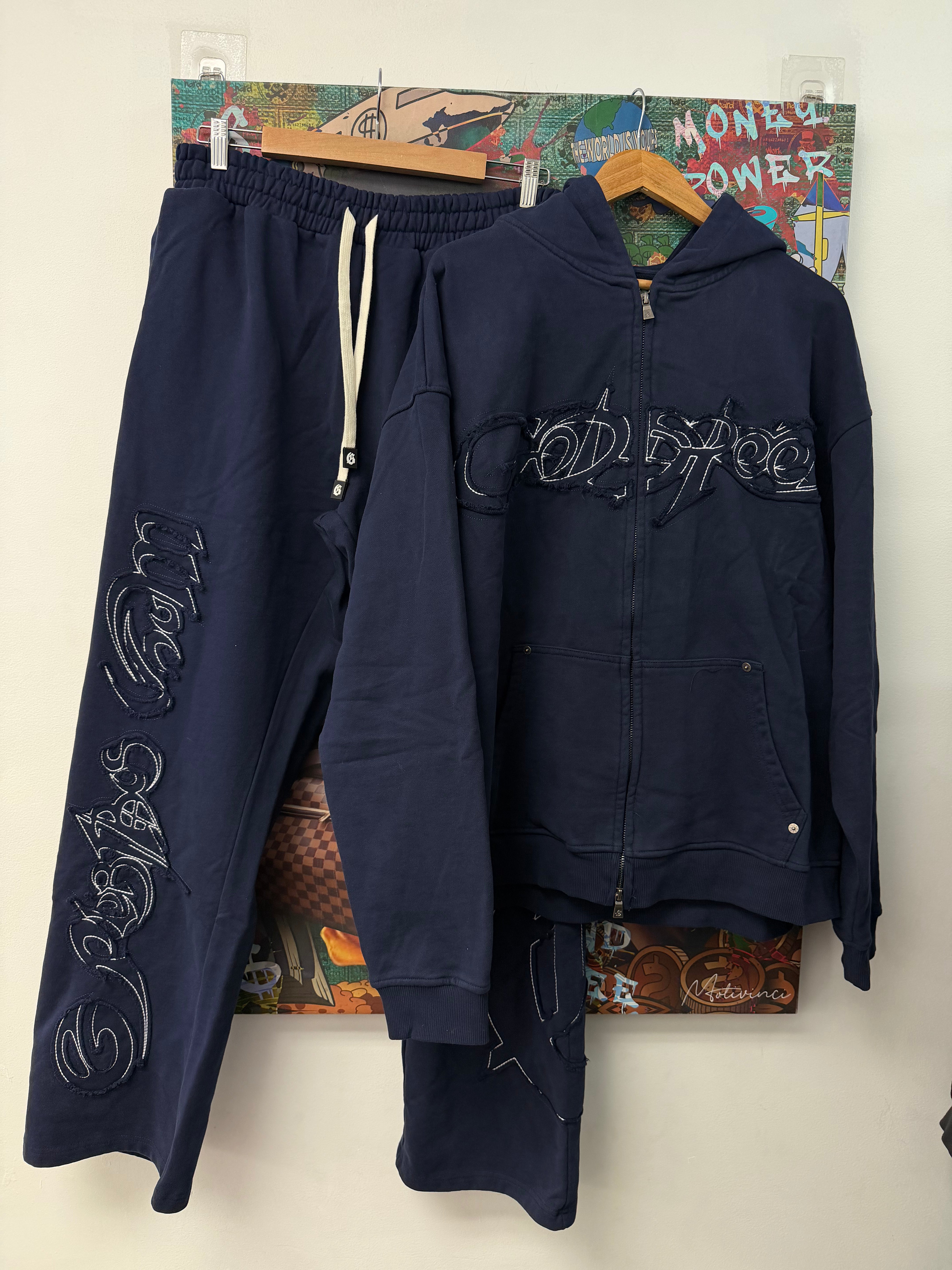 Godspeed Navy Raw Import Sweatsuit