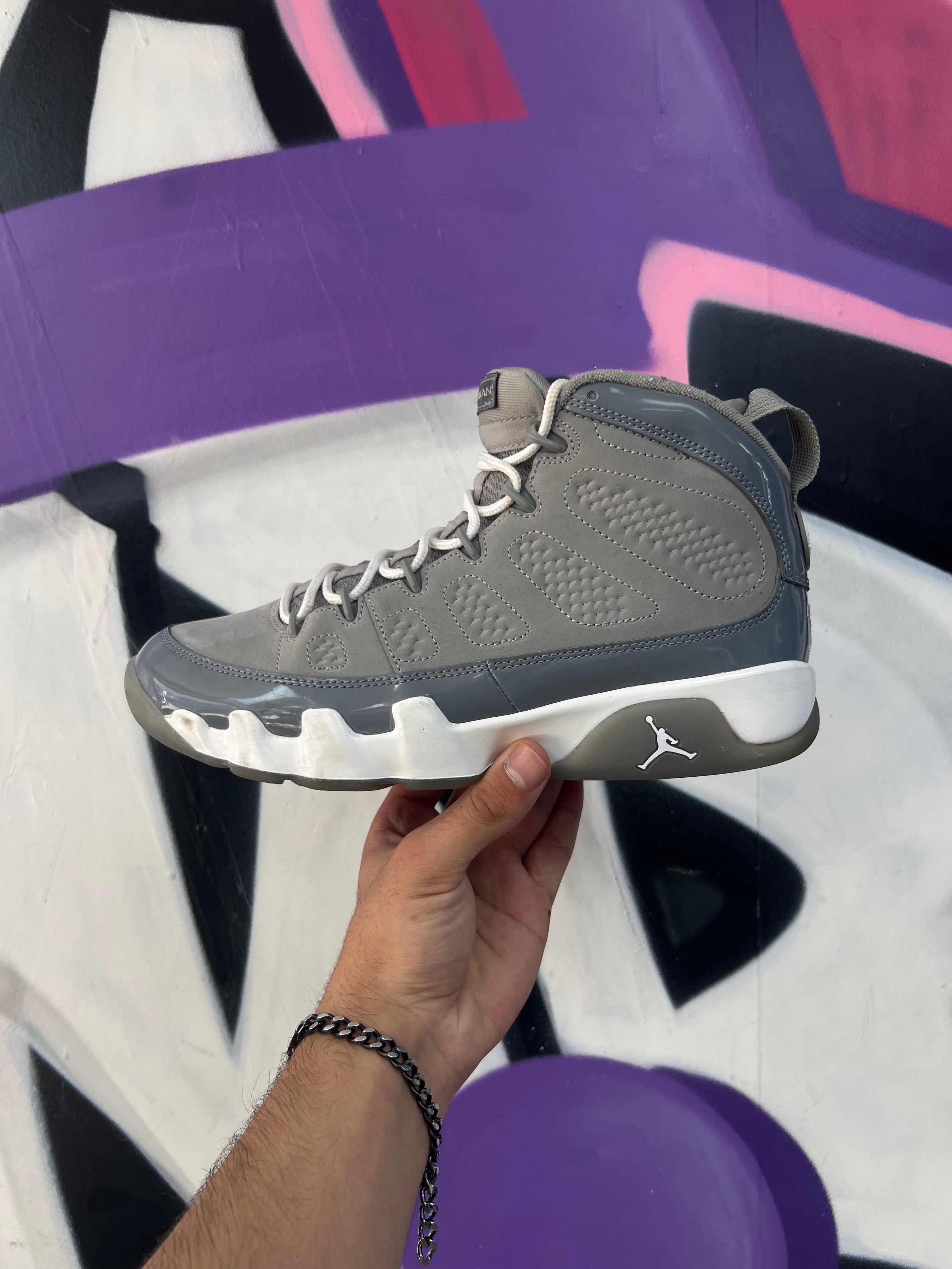 Jordan 9 Cool Grey Sneakers