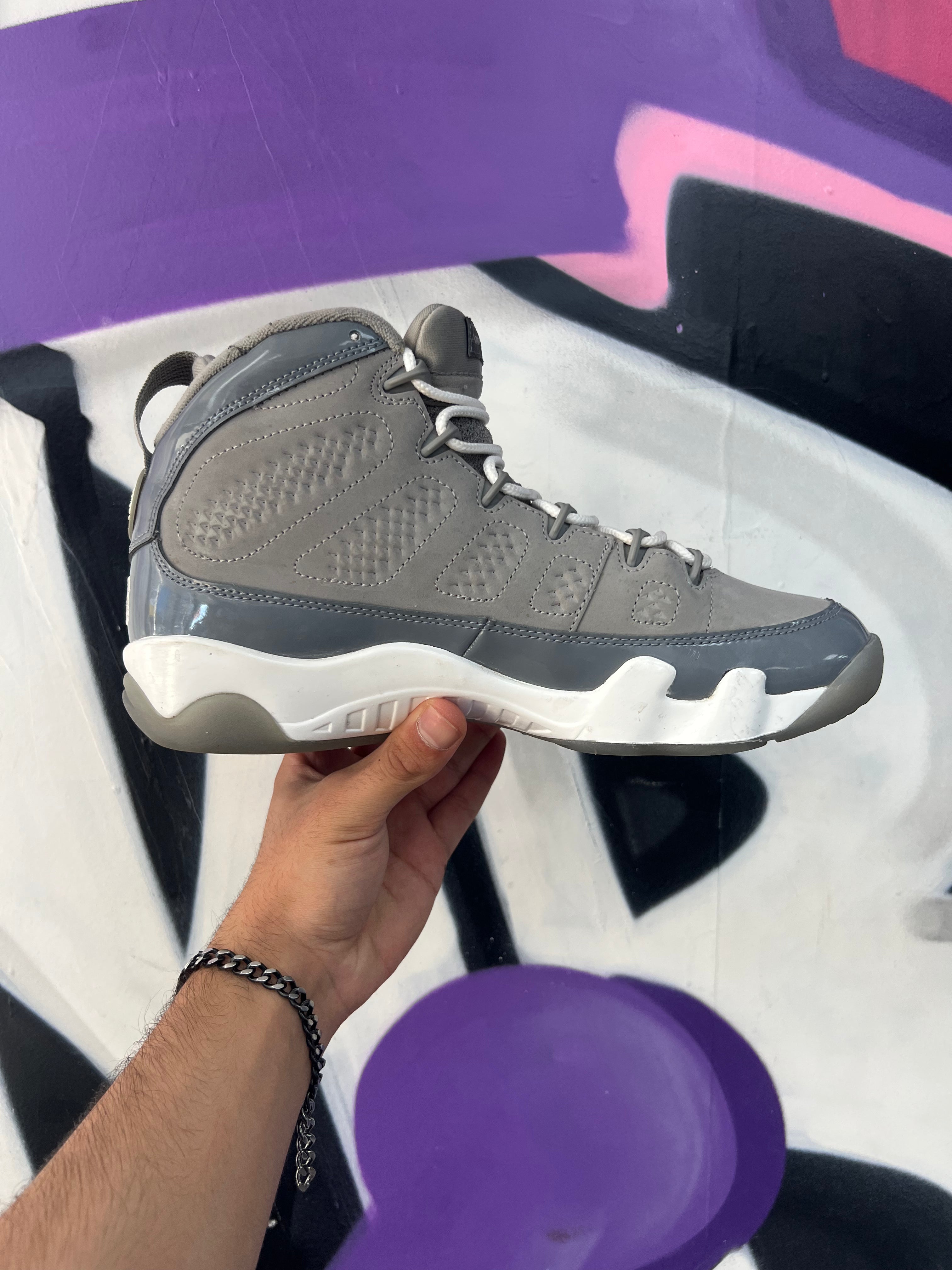 Jordan 9 Cool Grey Sneakers