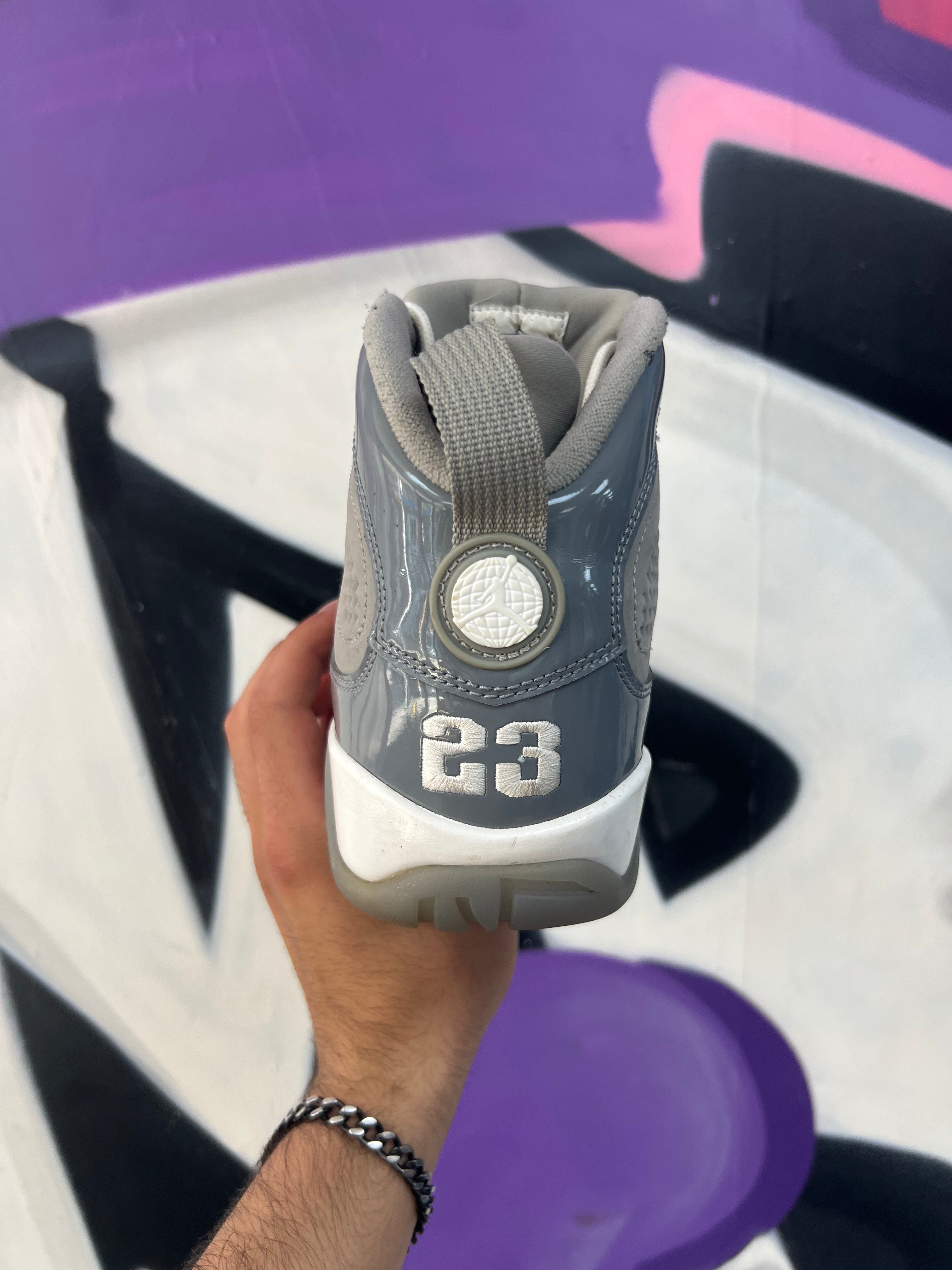 Jordan 9 Cool Grey Sneakers