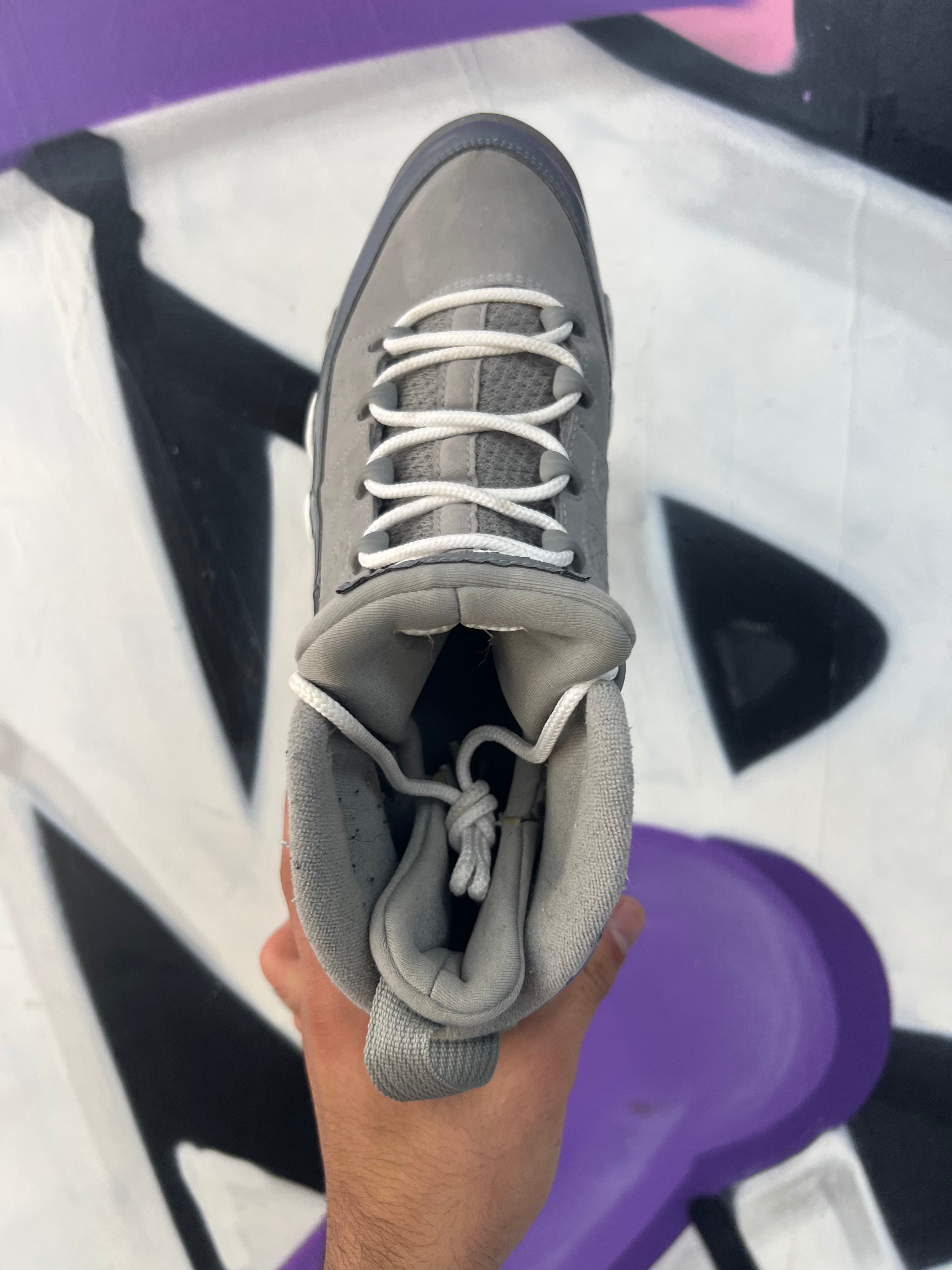 Jordan 9 Cool Grey Sneakers