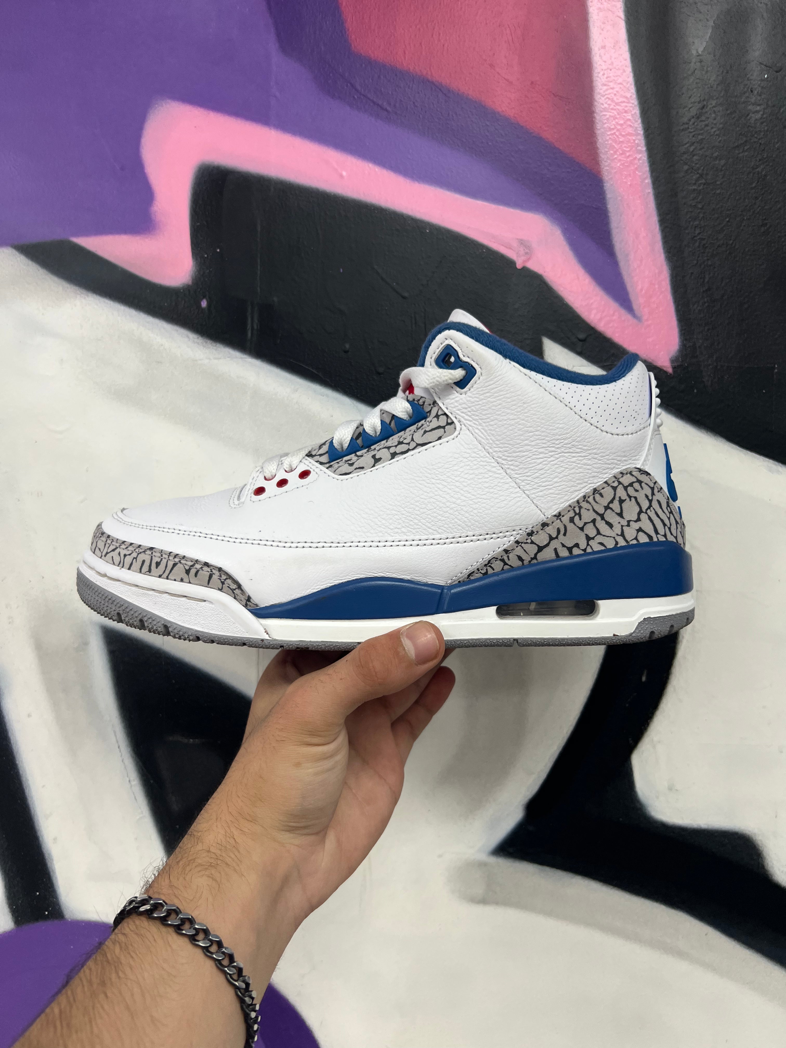 Jordan 3 True Blue Sneakers