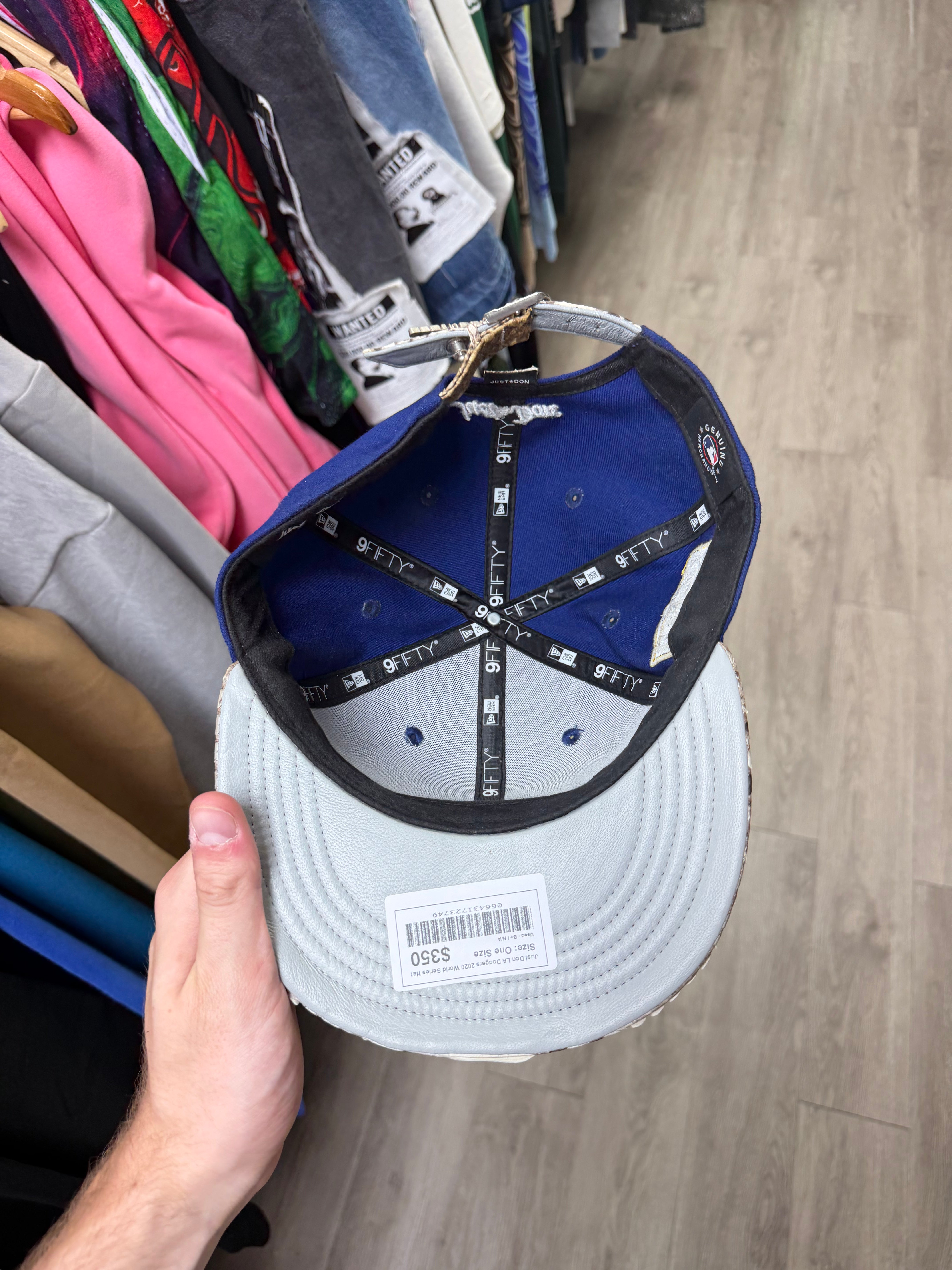 Just Don LA Dodgers 2020 World Series Hat