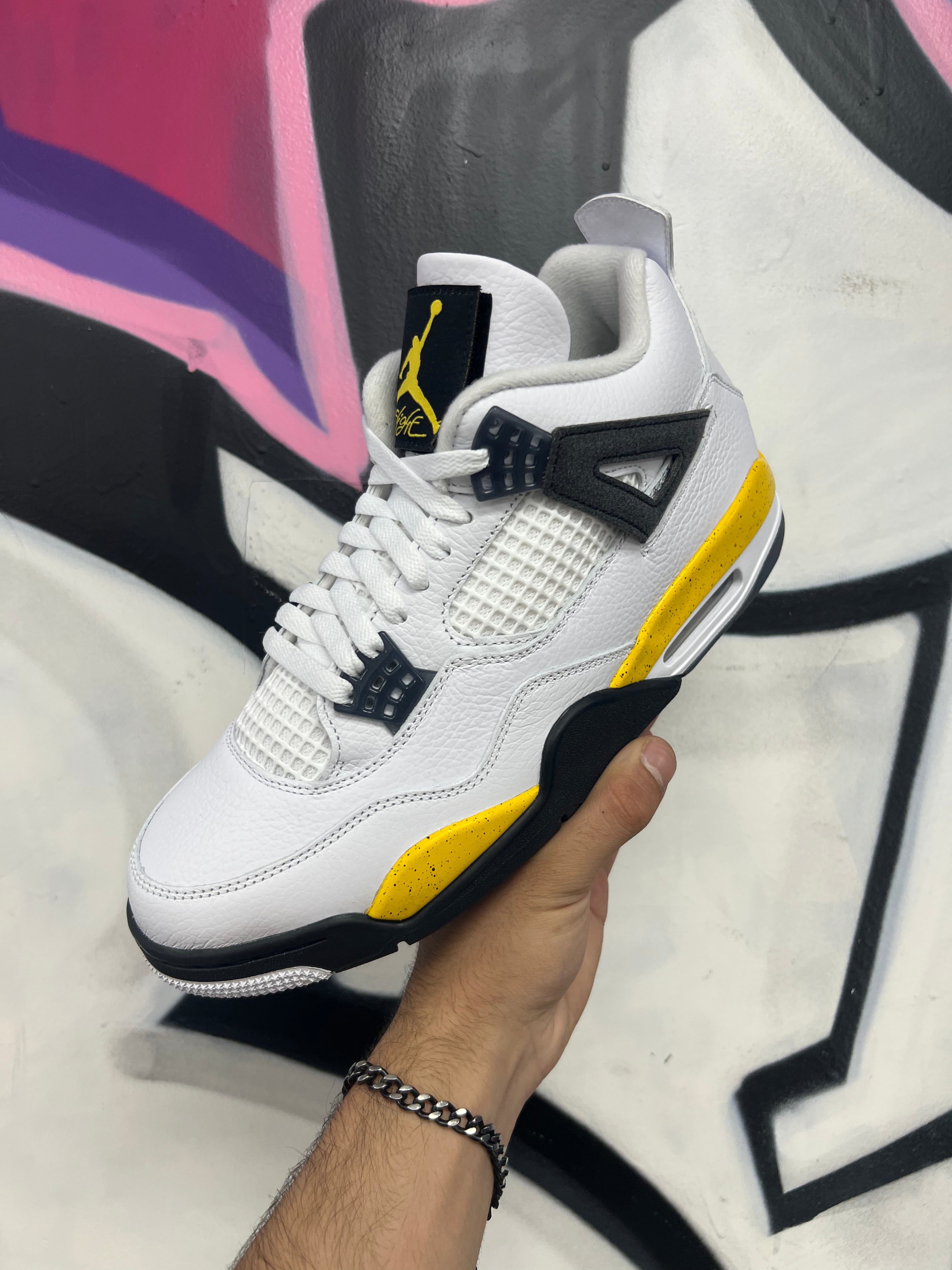 Jordan 4 Rare Air Tour Yellow Sneakers