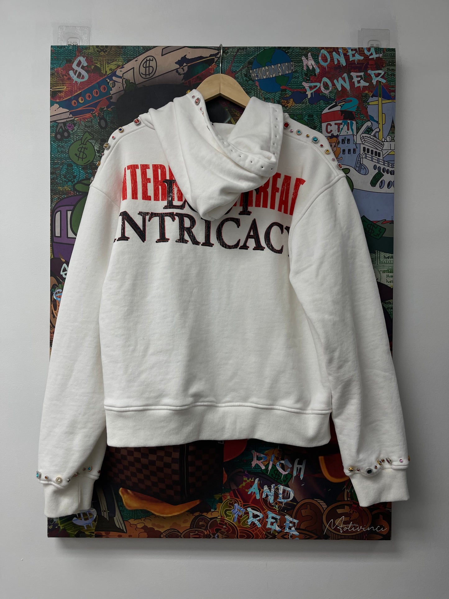 LOST Intricacy Magazine Zip White Used XL