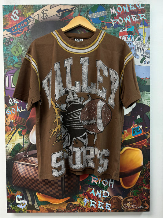 Vale Brown Classic Bling Tee
