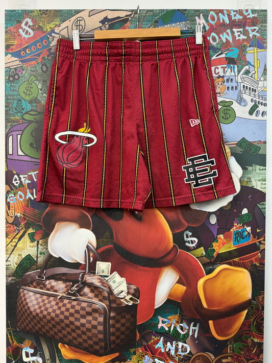 Eric Emanuel Miami Heat Shorts