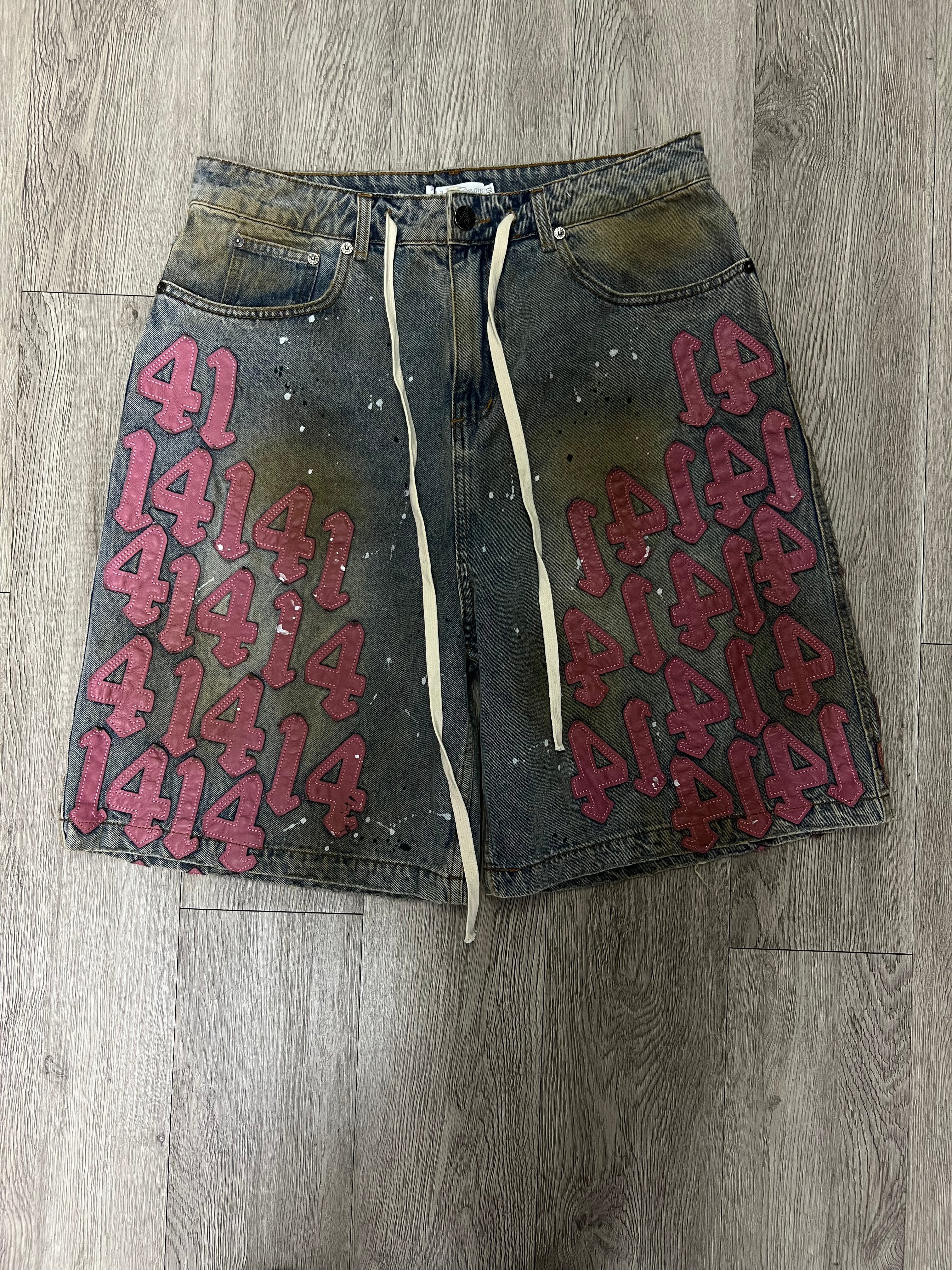 Vale Pink Charm Jean Shorts