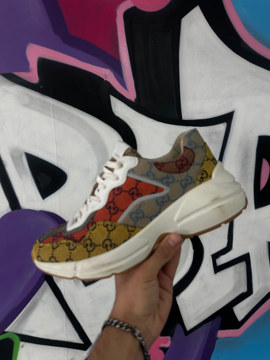 Gucci Multi Color Rython  Used With Box