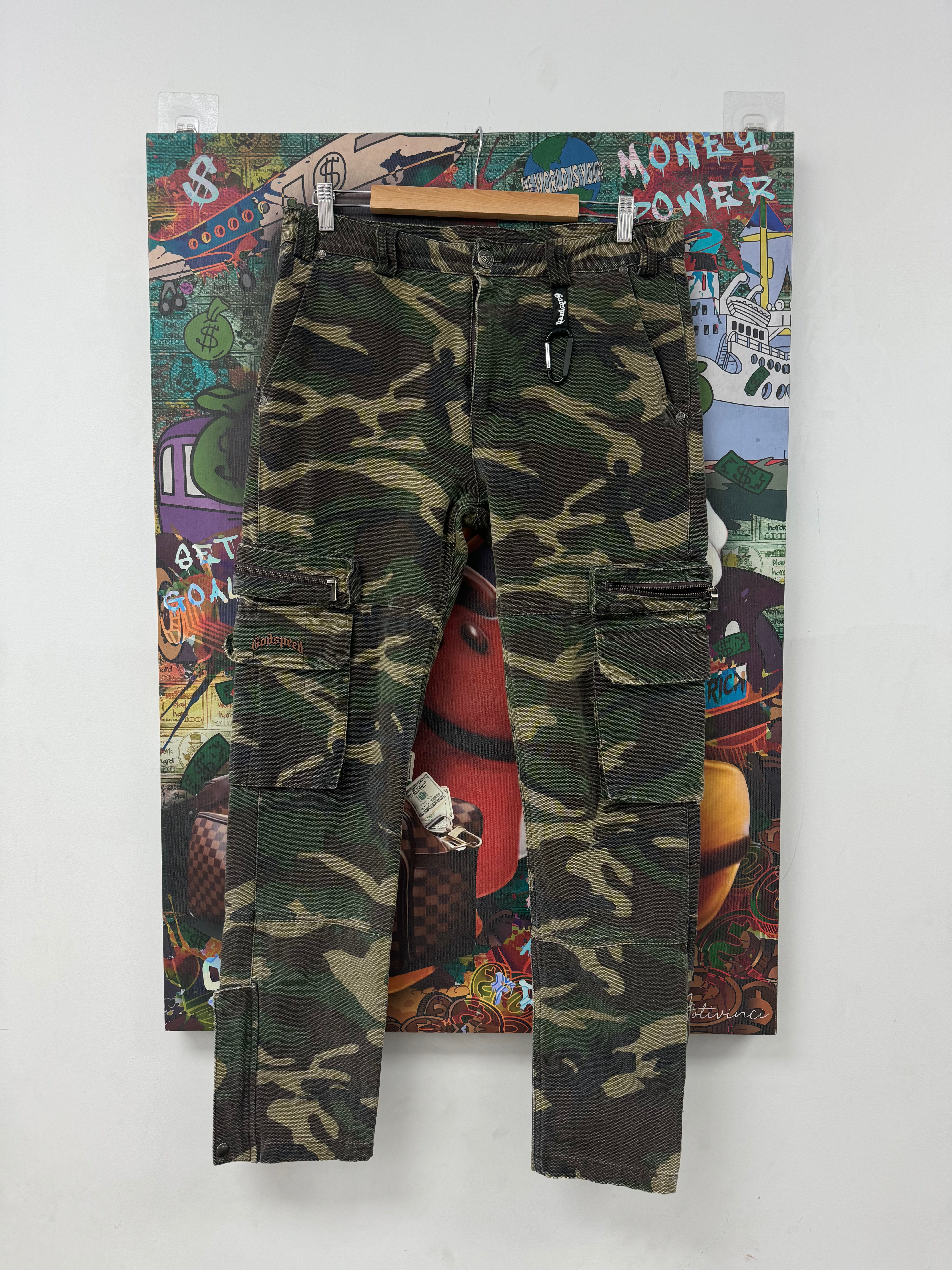 Godspeed Camo Cargo Used Small