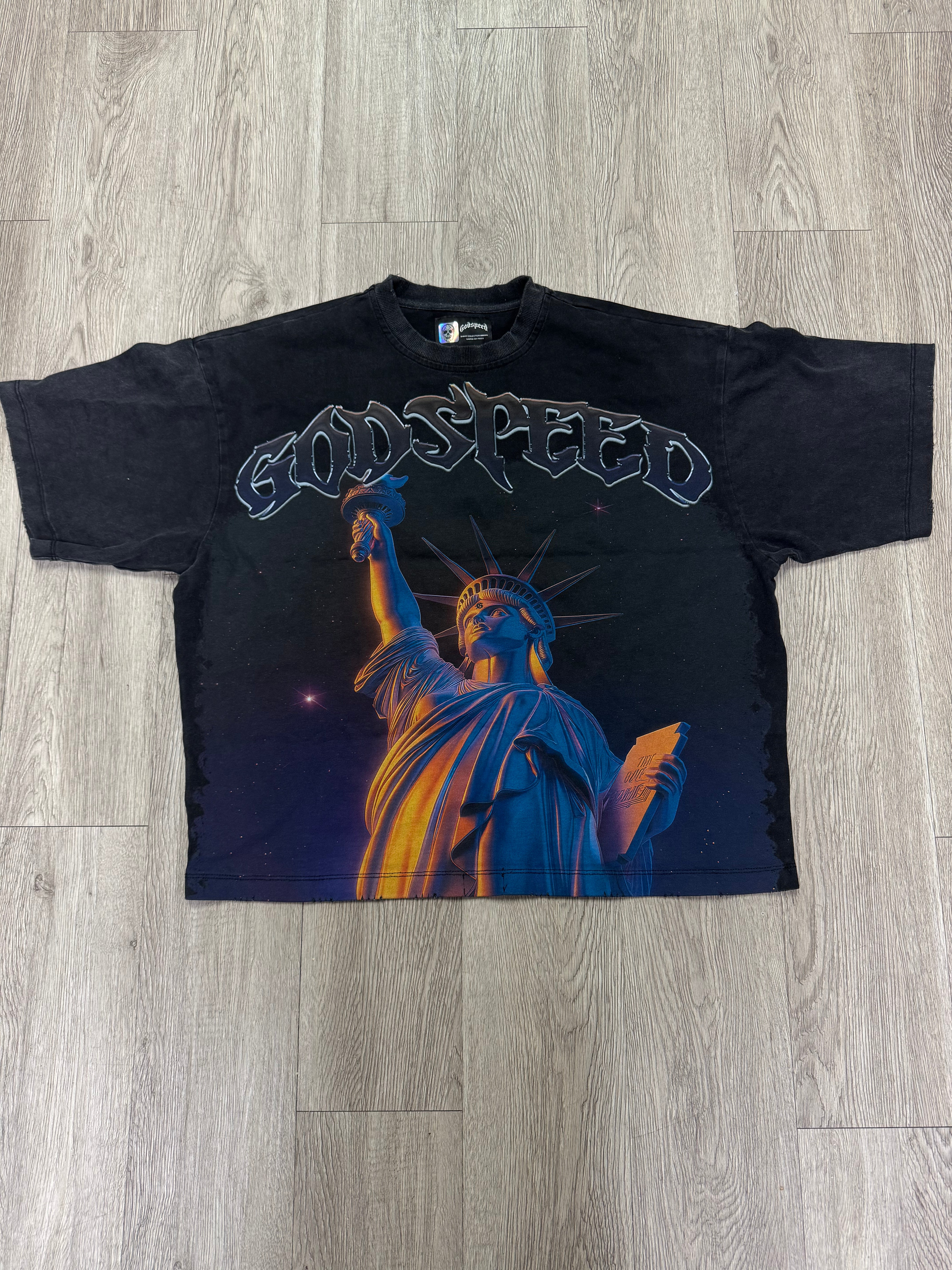 Godspeed Liberty Blimp Tee