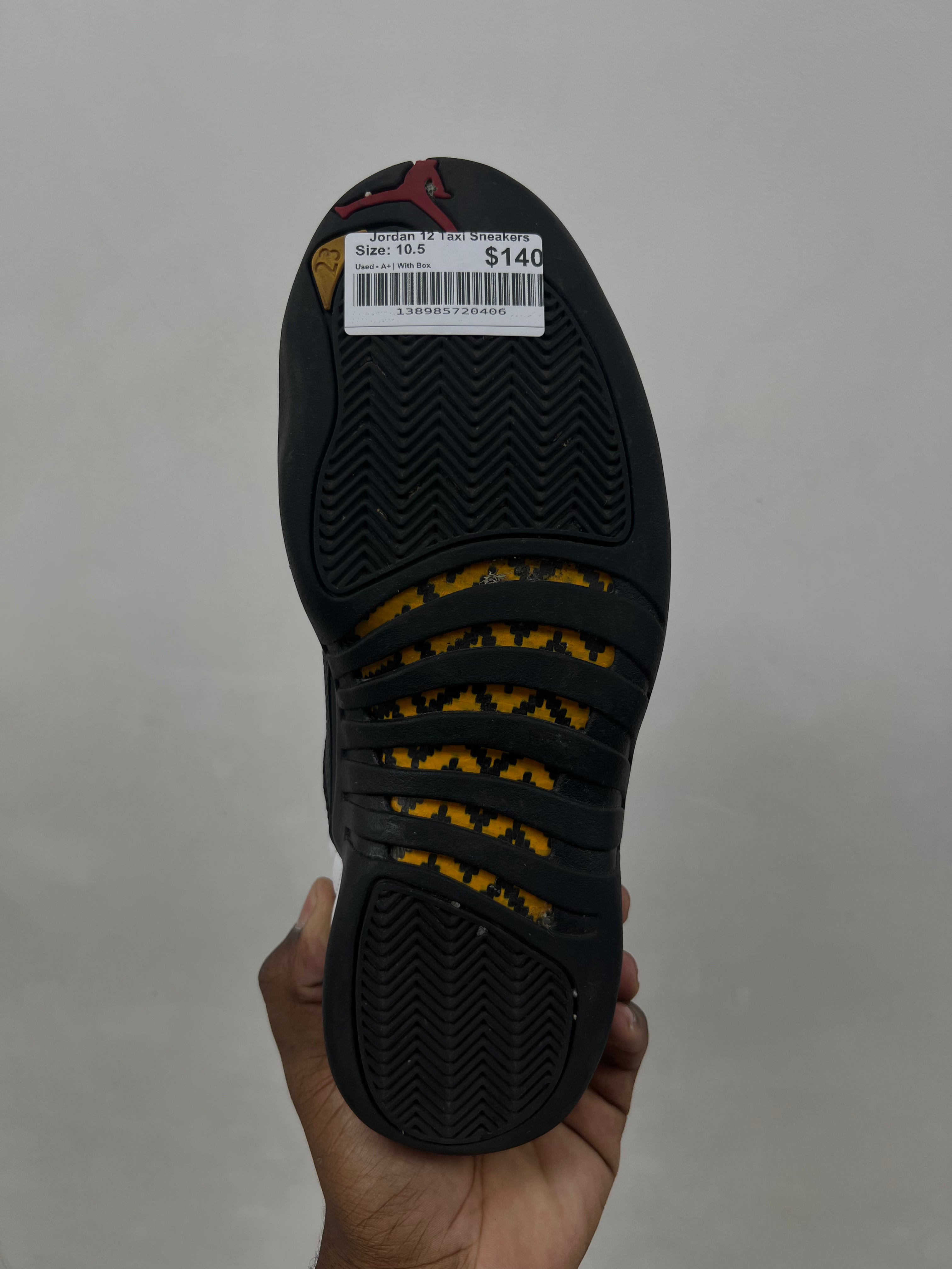 Jordan 12 Taxi Sneakers