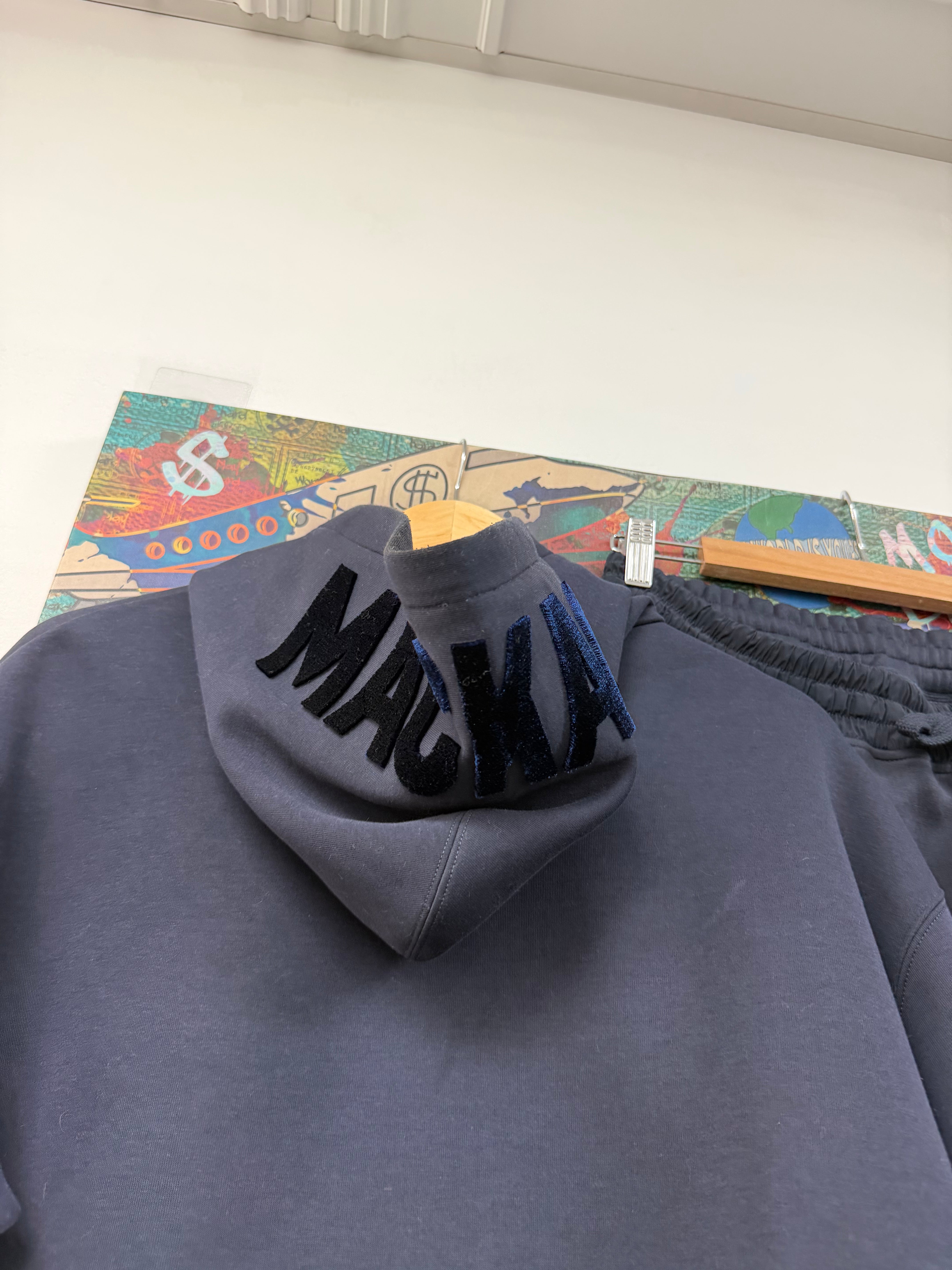 Mackage Navy Krys Sweatsuit