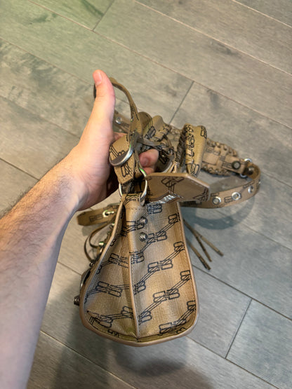 Balenciaga Brown All Over Bag Used