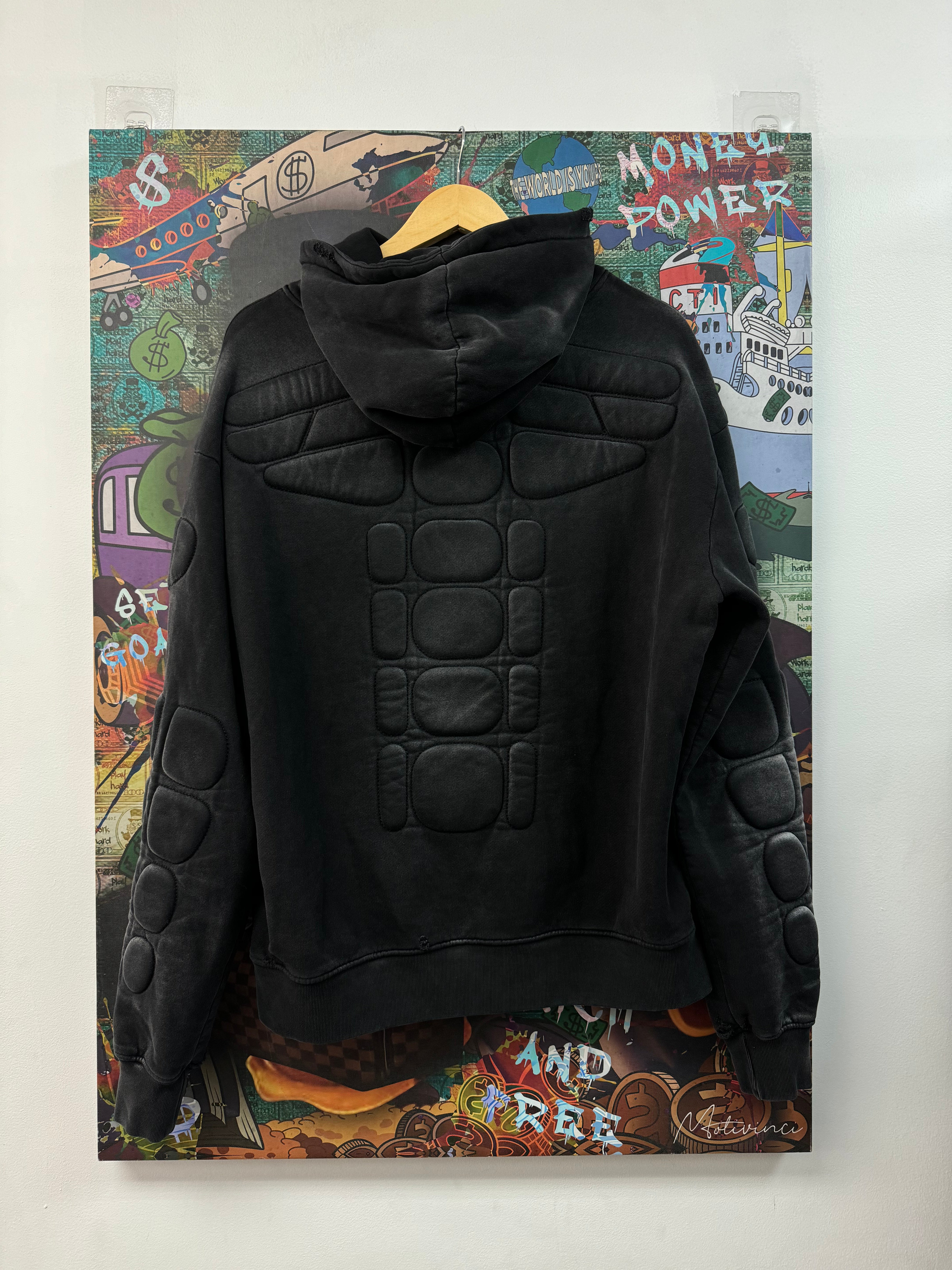Satoshi Nakamoto Black Logo Hoodie
