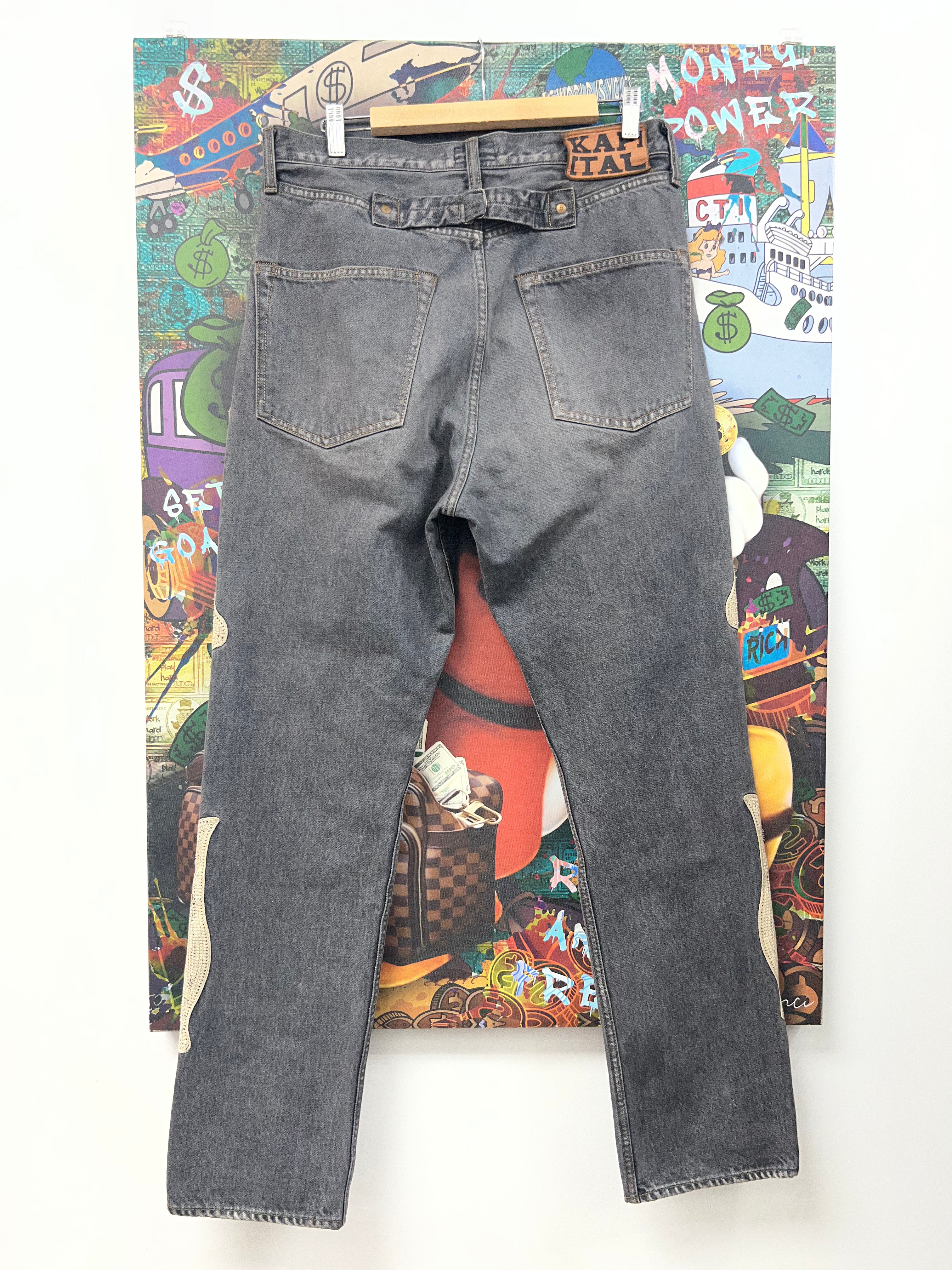 Kapital Grey Bone Jeans