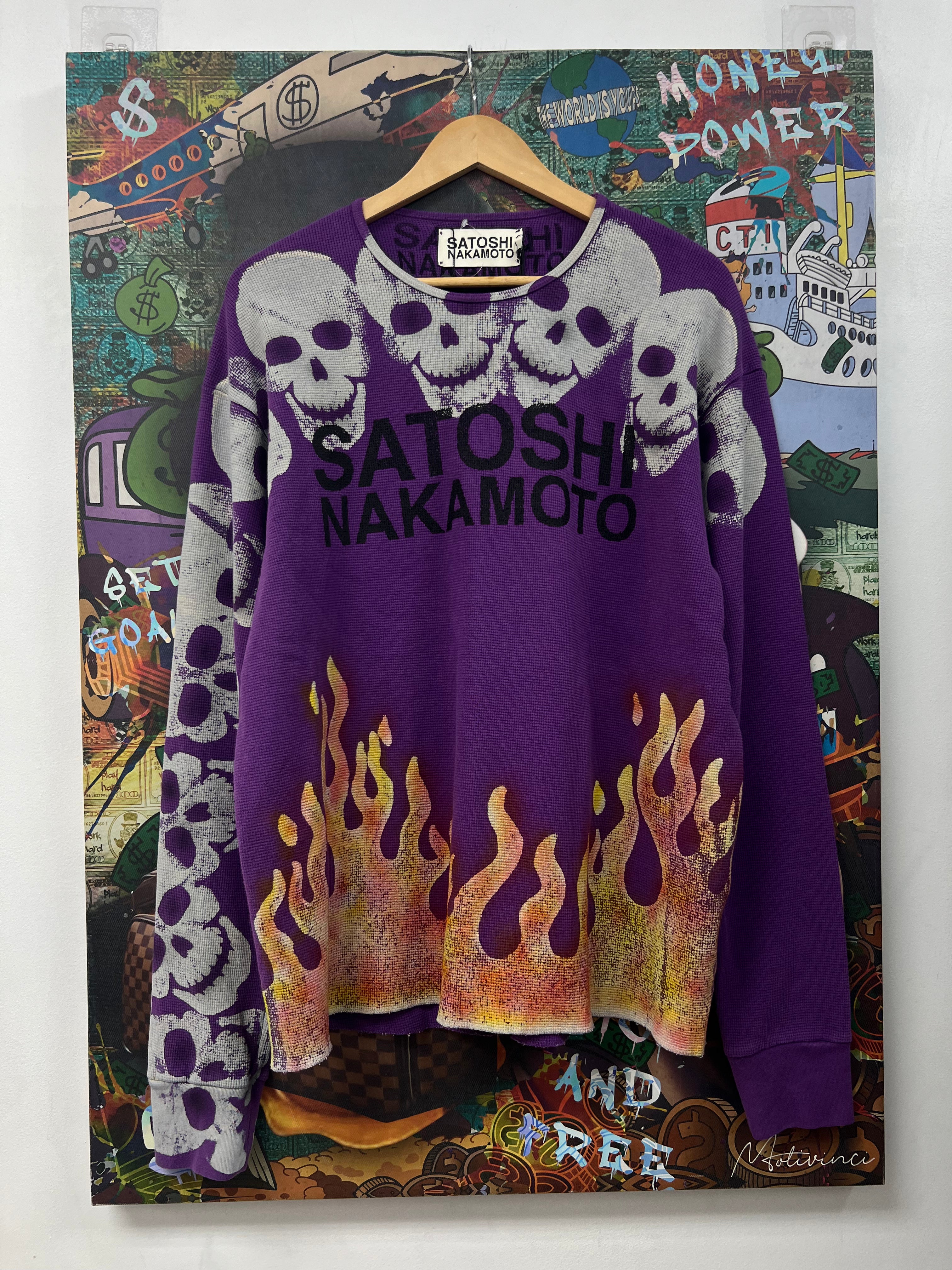 Satoshi Nakamoto Purple Lost Boys Thermal